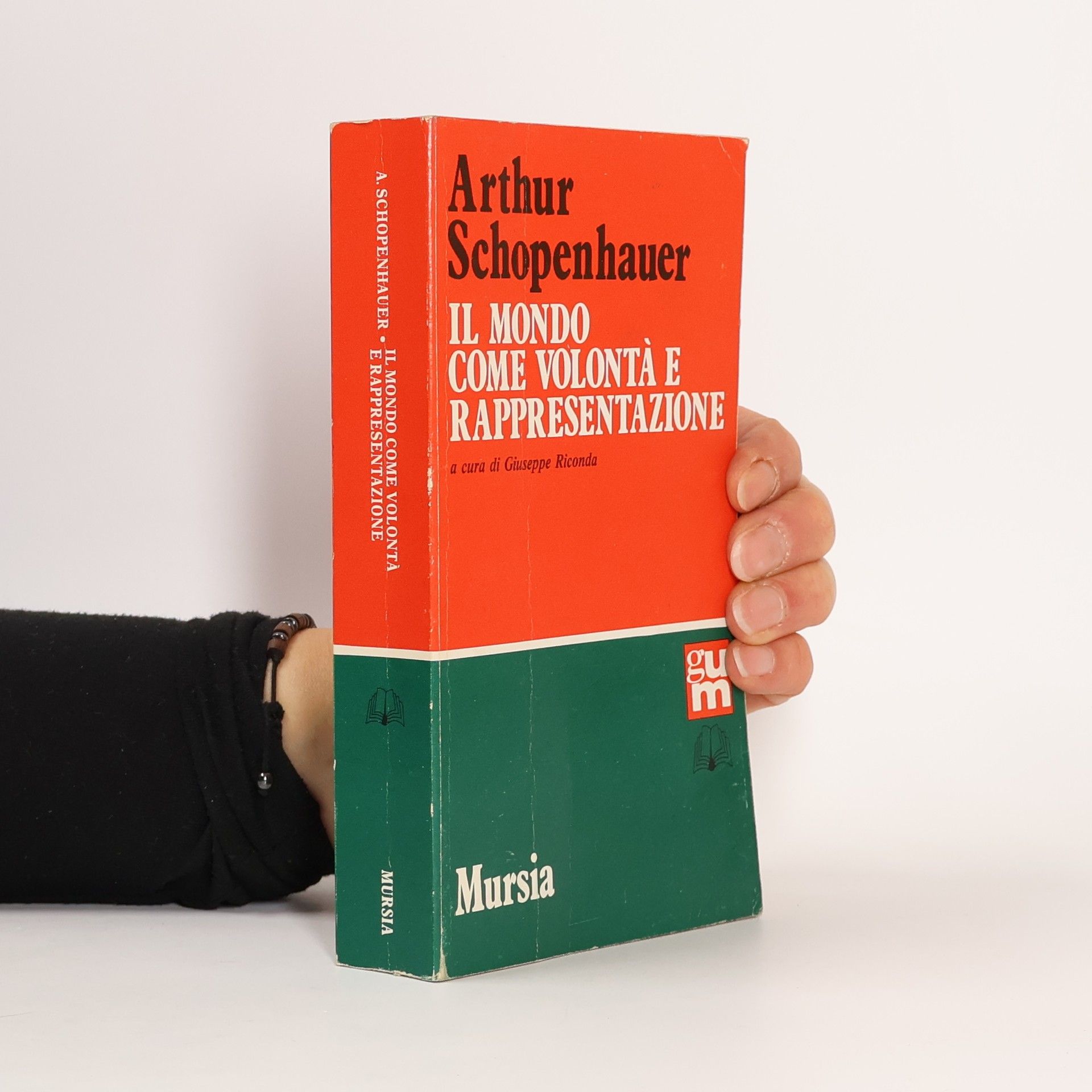 Arthur Schopenhauer Il mondo come volontà e rappresentazione