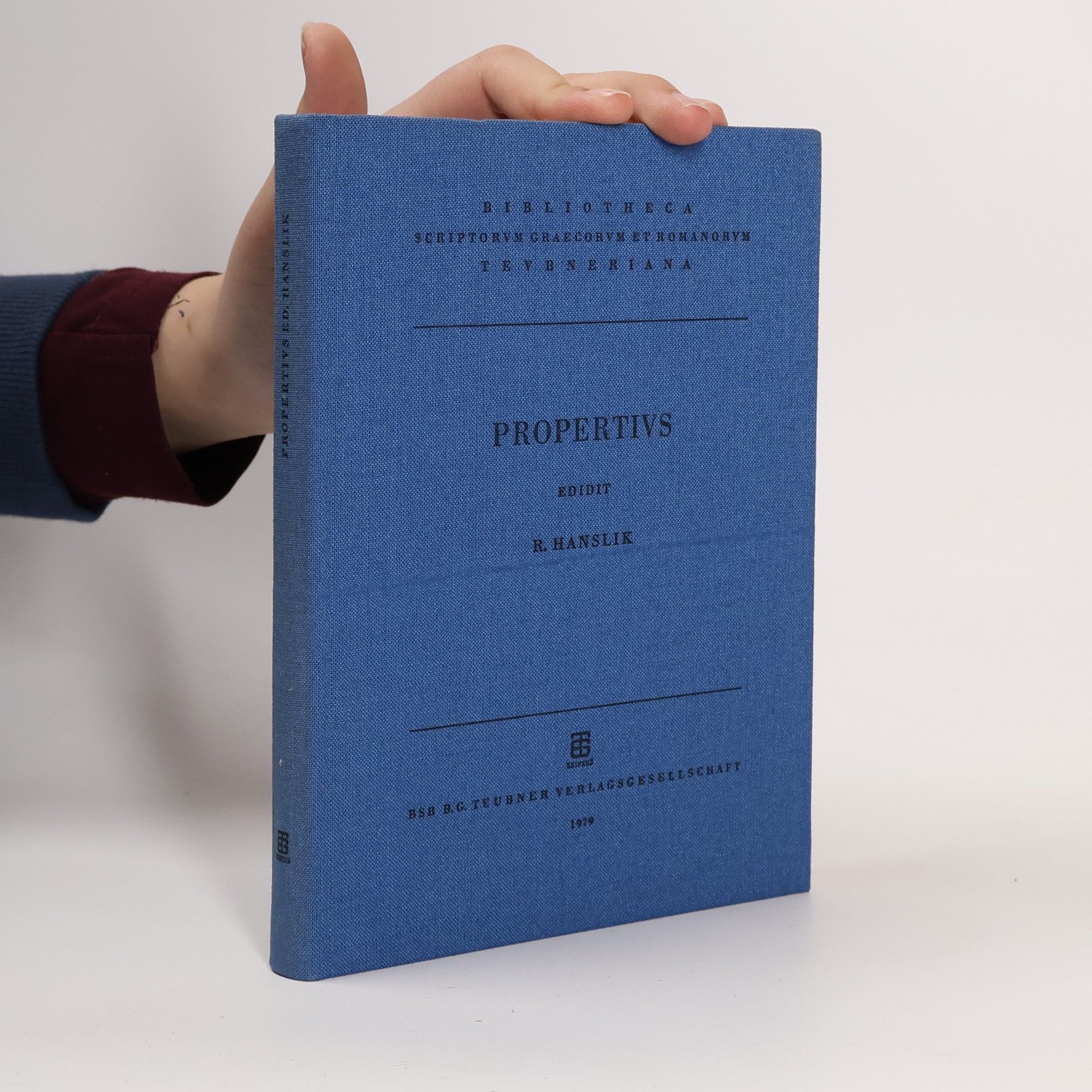 R. Hanslik Propertius