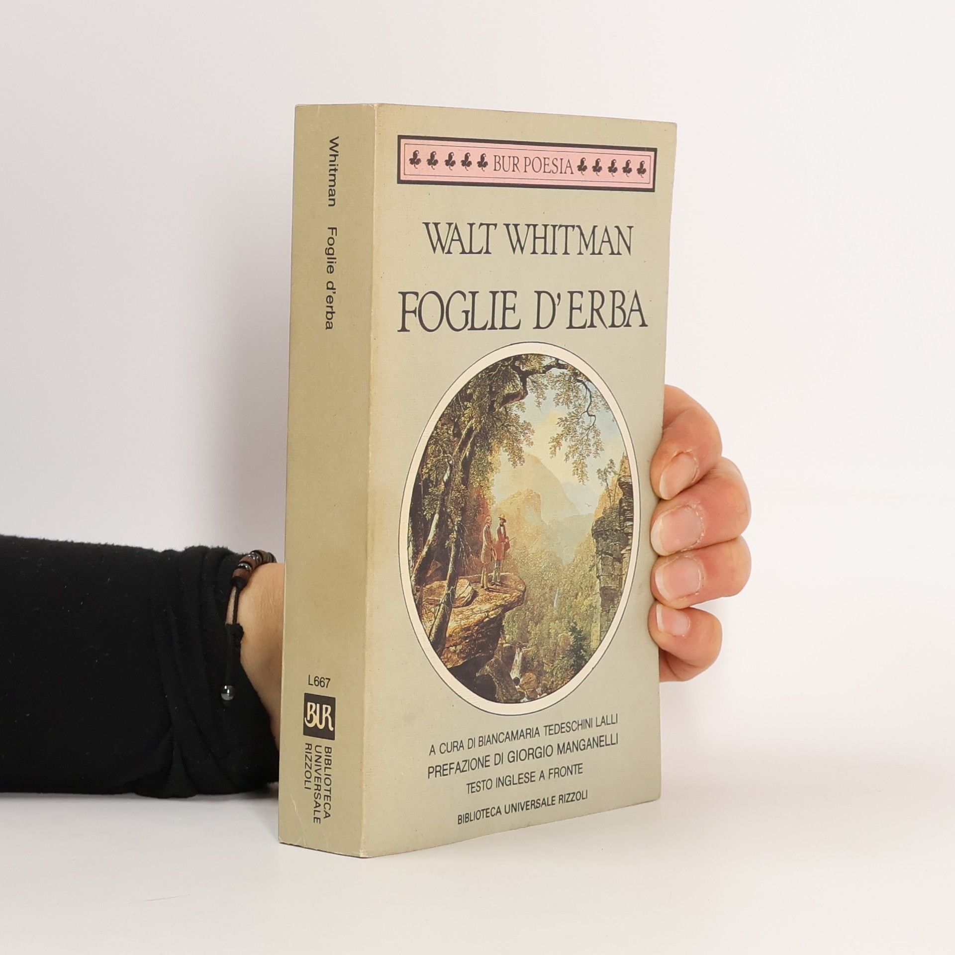 Walt Whitman Foglie d'erba