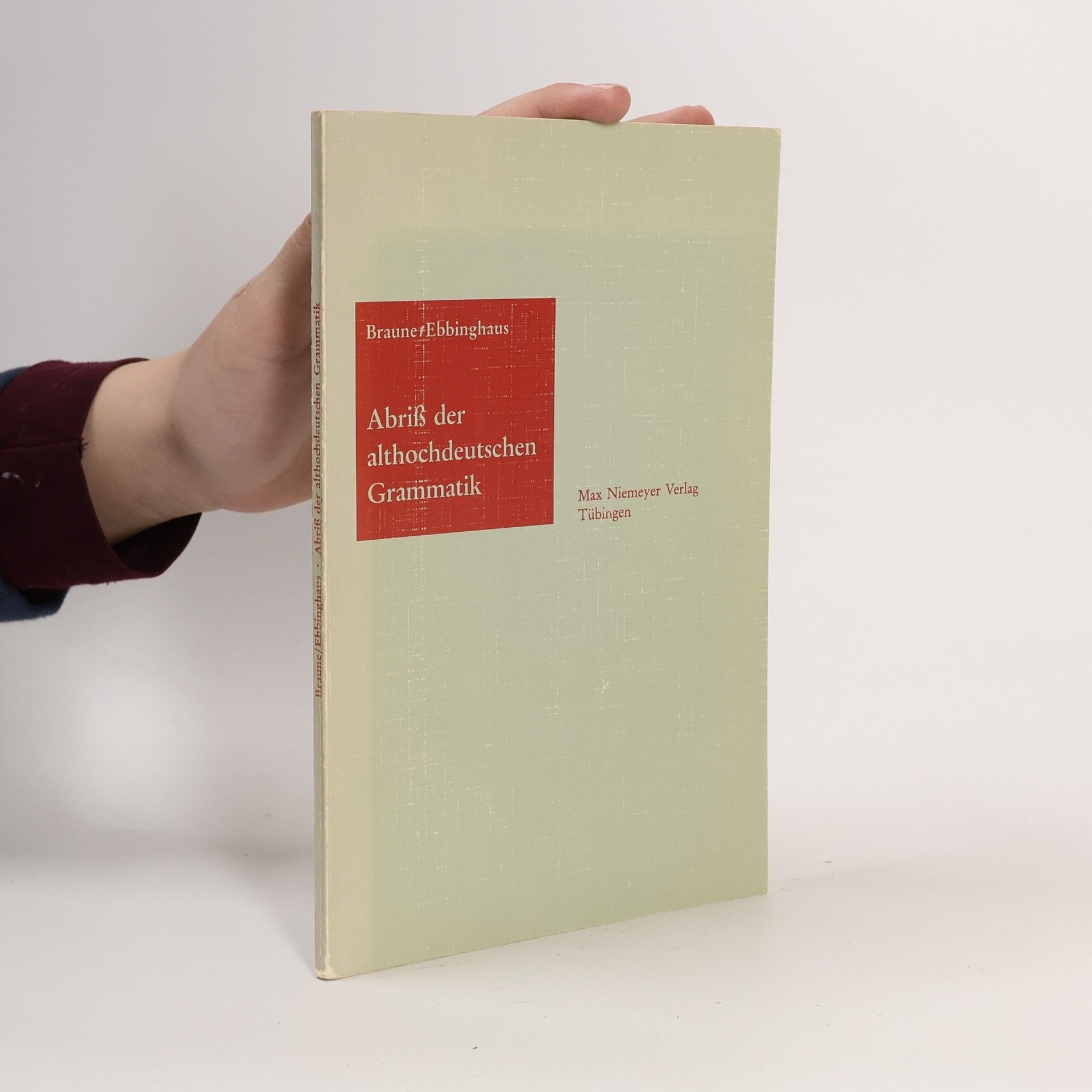 Abriss der althochdeutschen Grammatik