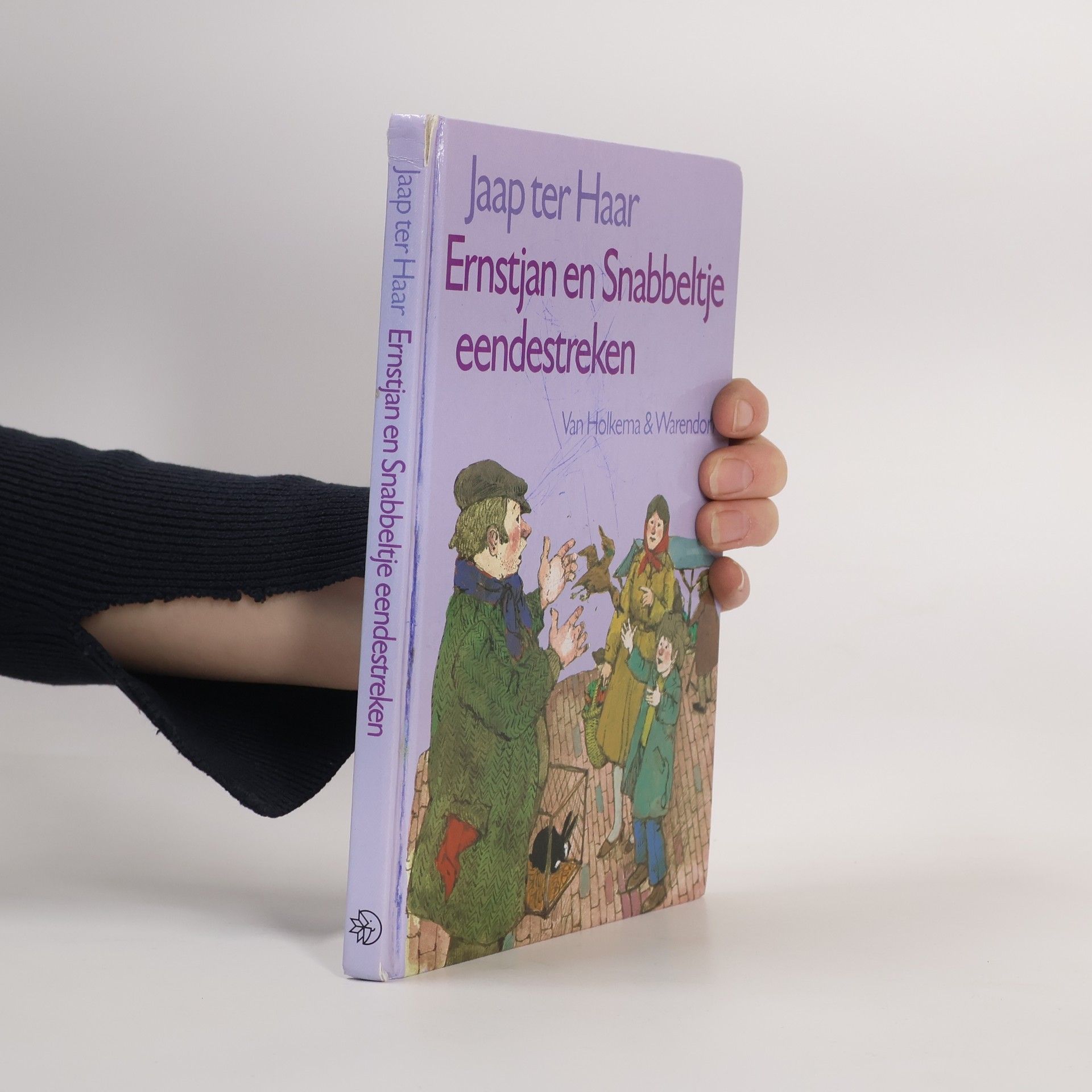 Jaap ter Haar Ernstjan en Snabbeltje aan de wandel