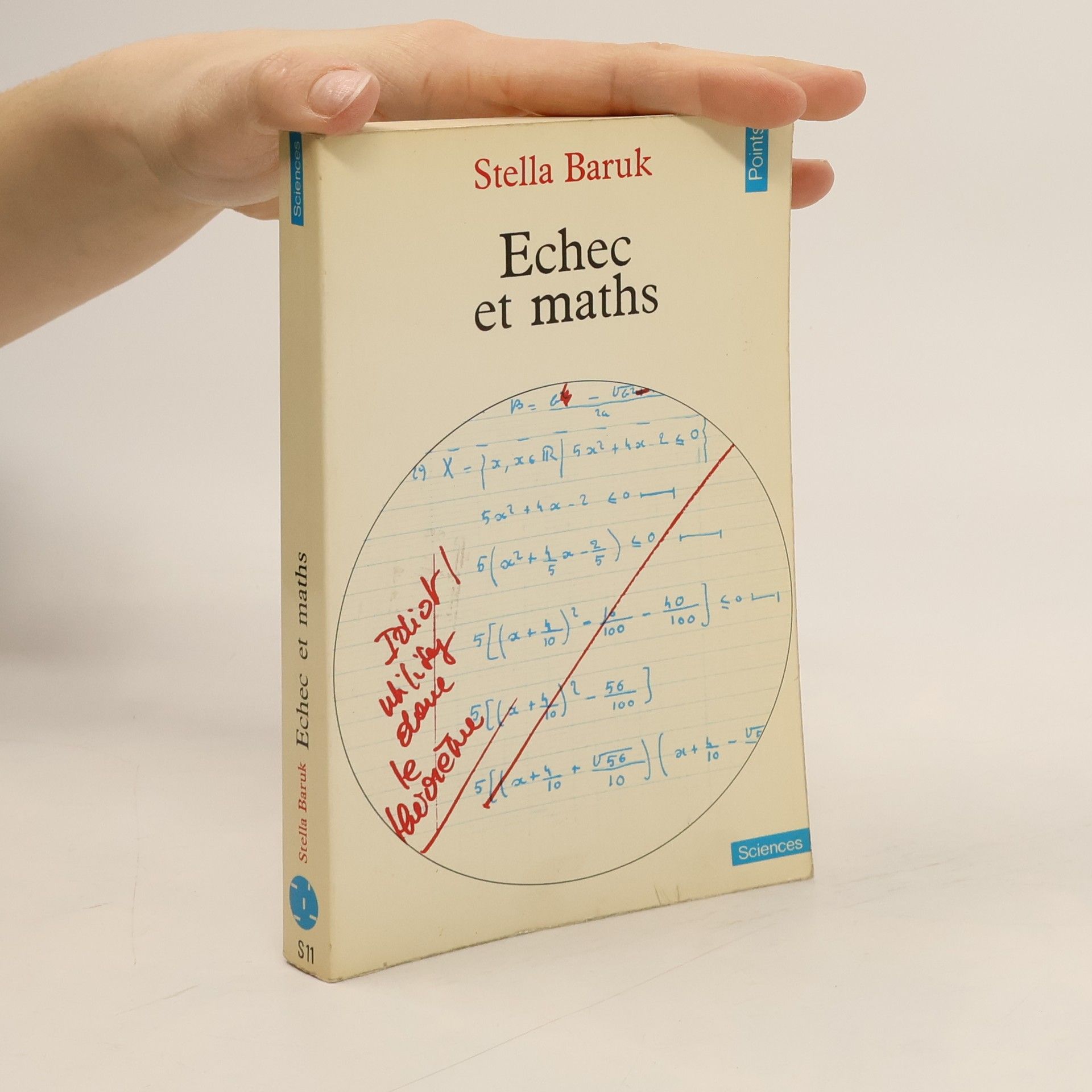 Stella Baruk Échec et maths