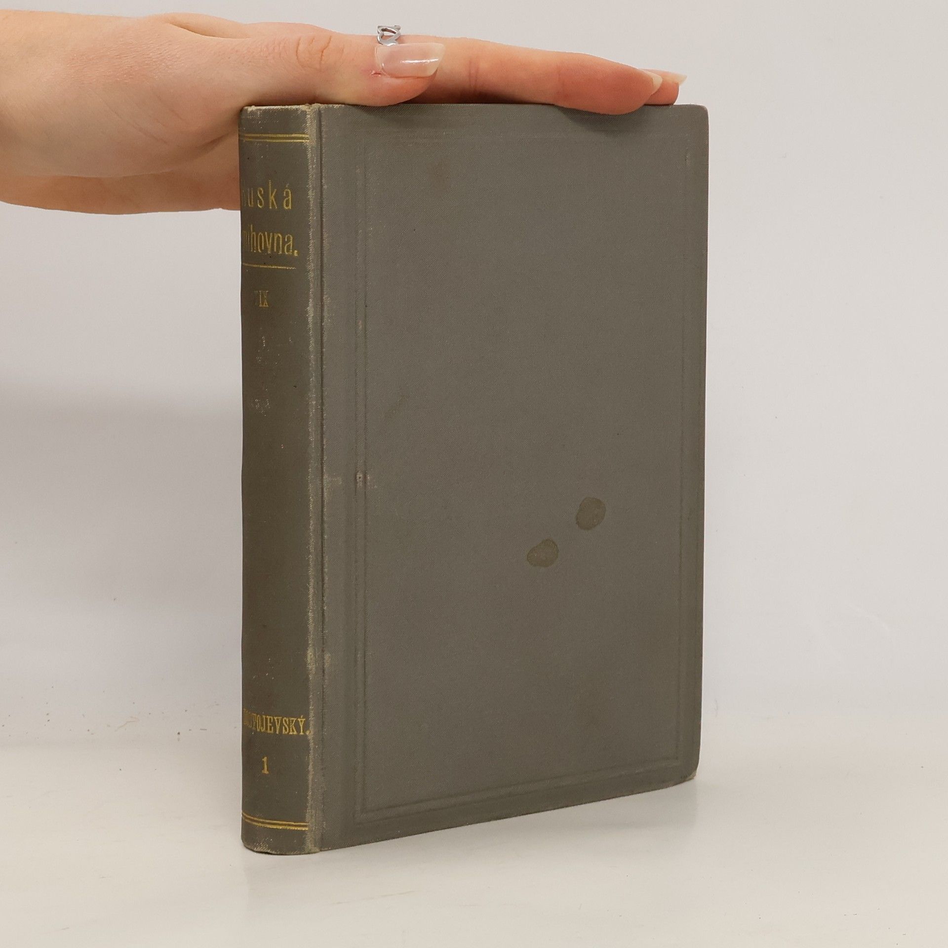 Fyodor Dostoyevsky Spisy Fedora Michajloviče Dostojevského. Svazek 1