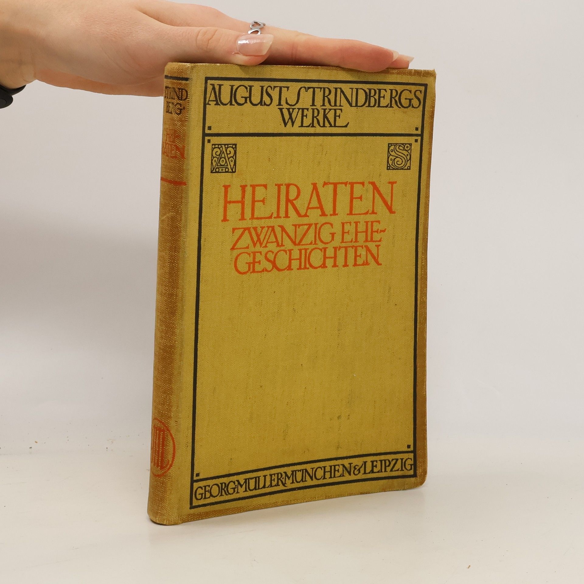 August Strindberg Heiraten. Zwanzig Ehegeschichten