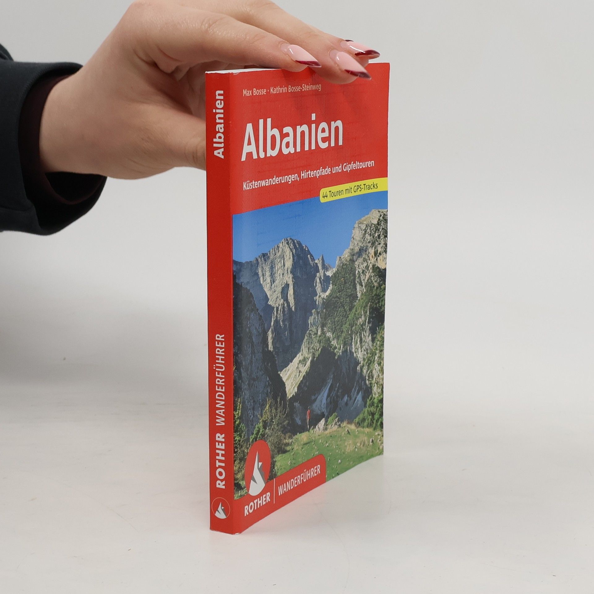 Max Bosse Rother Wanderführer: Albanien