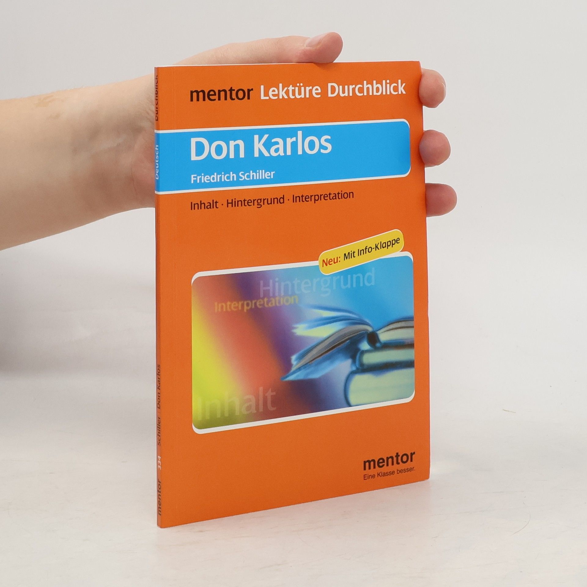 Martin Neubauer Don Karlos, Friedrich Schiller