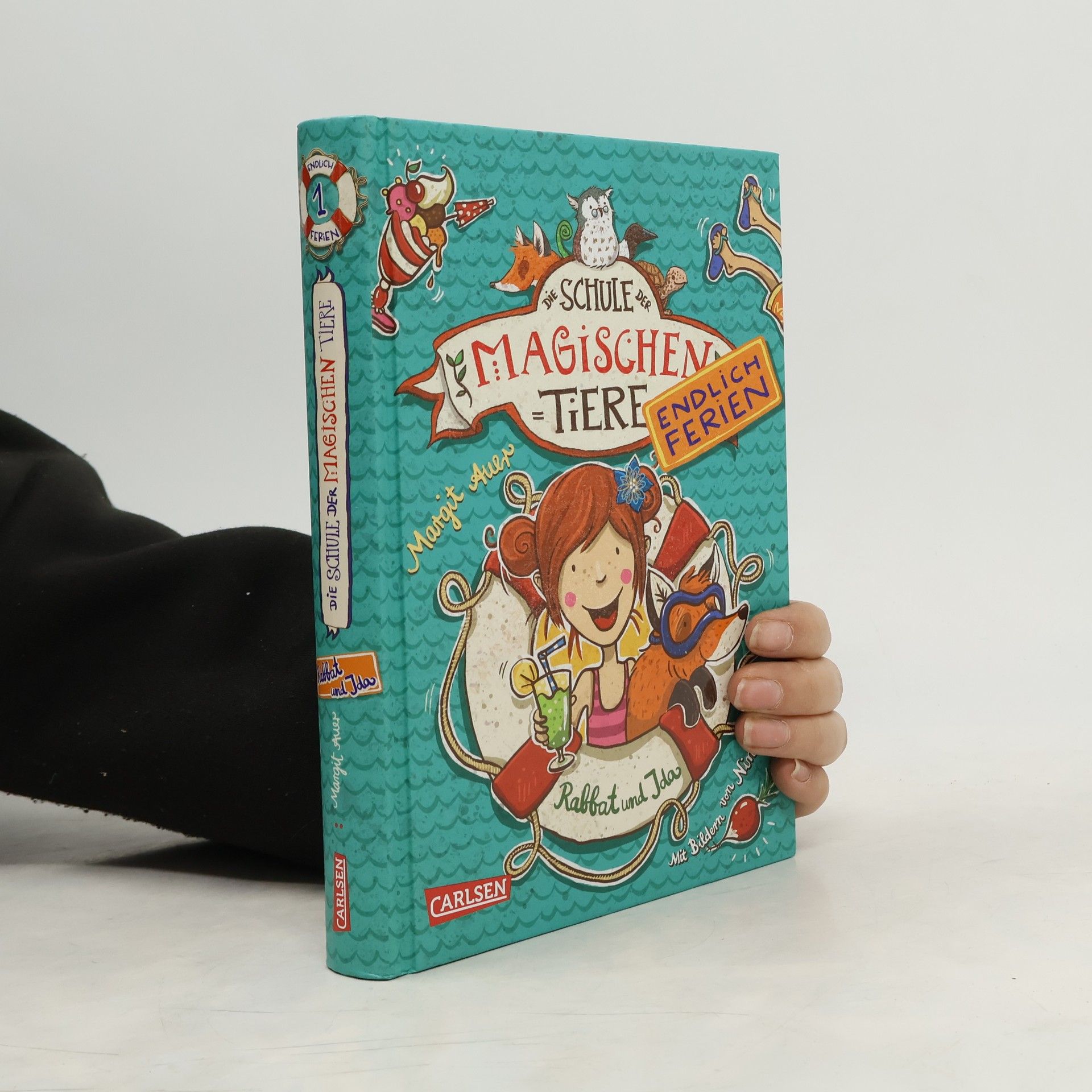 Margit Auer Schule der magischen Tiere. Endlich Ferien. Rabbat und Ida