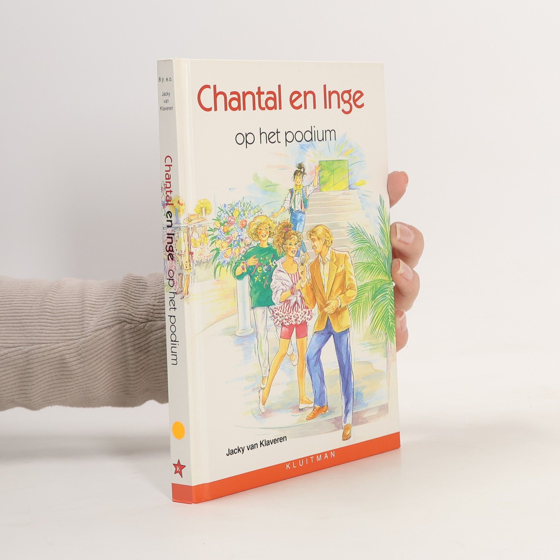 Chantal en Inge op het podium