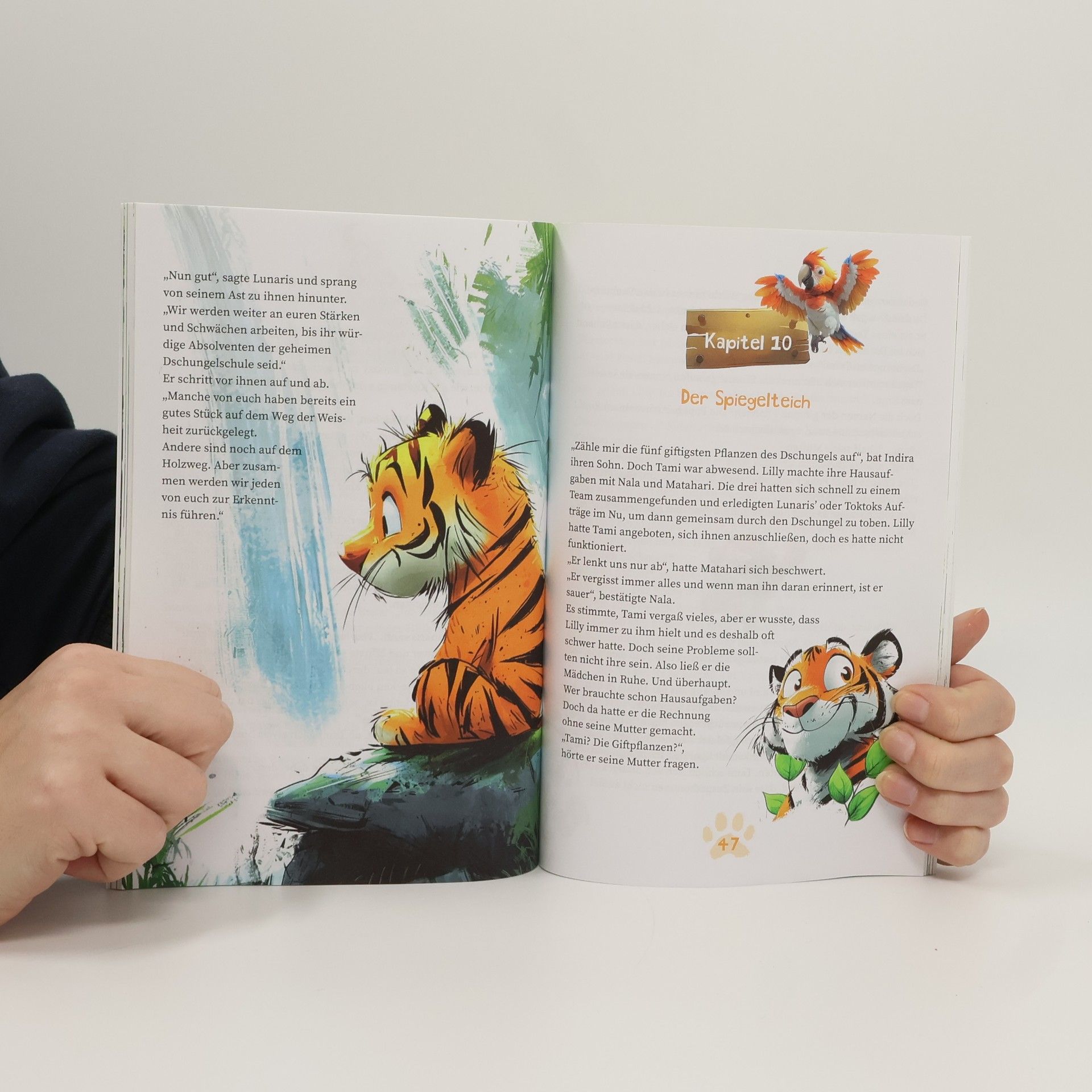 Karlotta Kramer Tami Tiger 1000 Papageien im Kopf