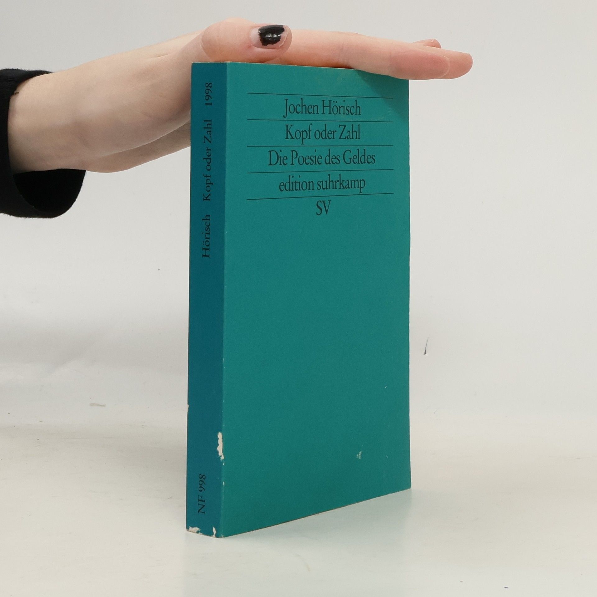 Jochen Hörisch Kopf oder Zahl