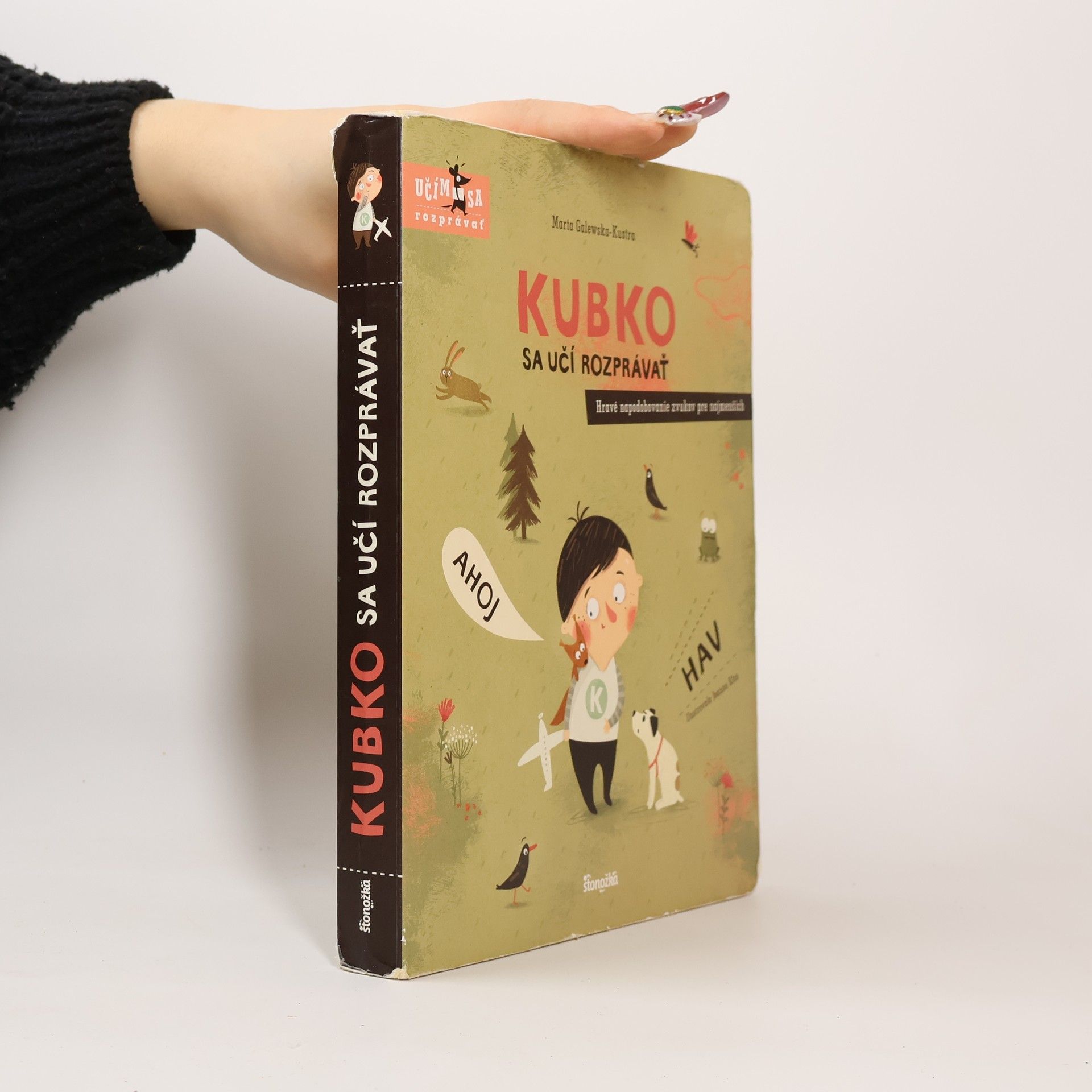 Marta Galewska-Kustra Kubko sa učí rozprávať