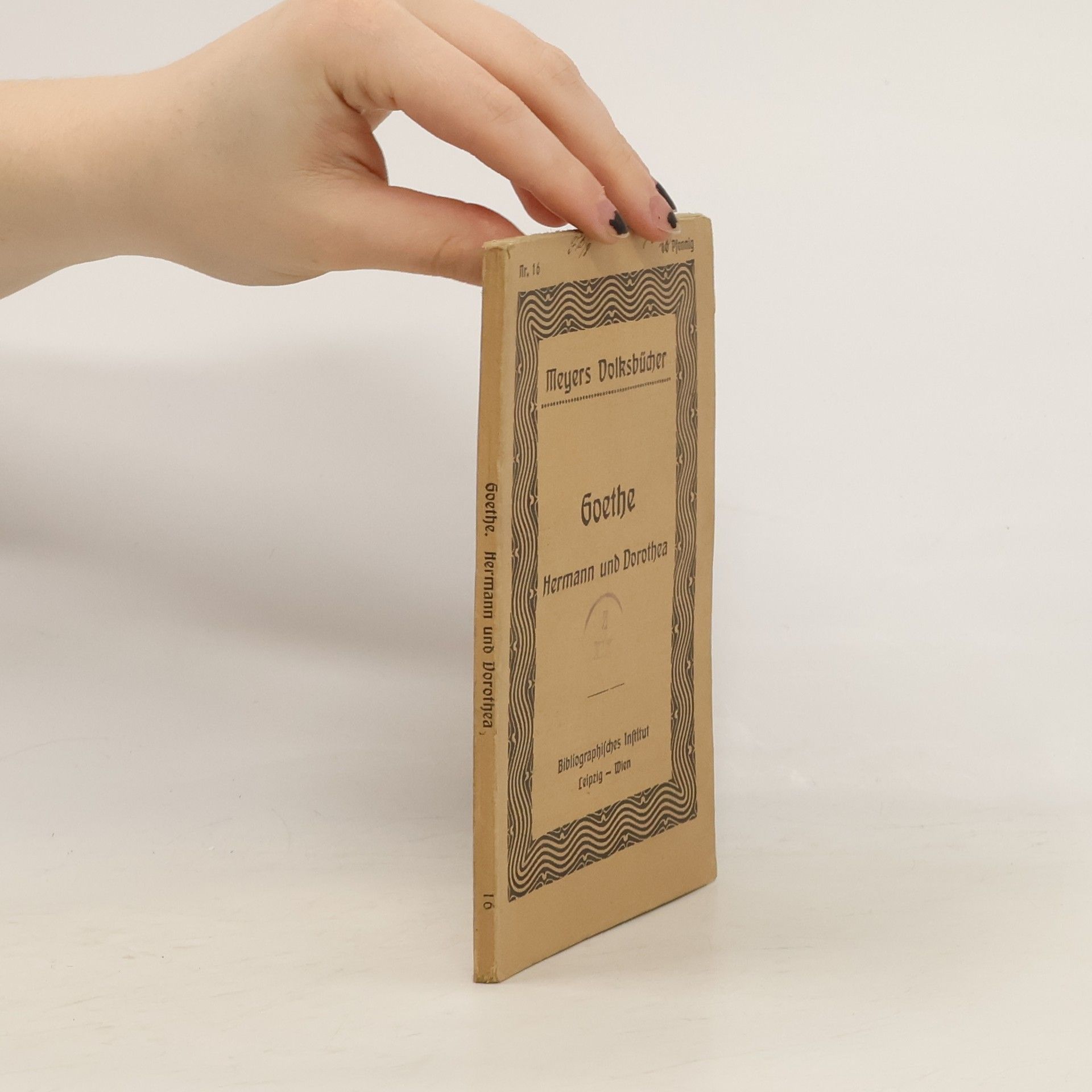 Johann Wolfgang von Goethe Hermann und Dorothea