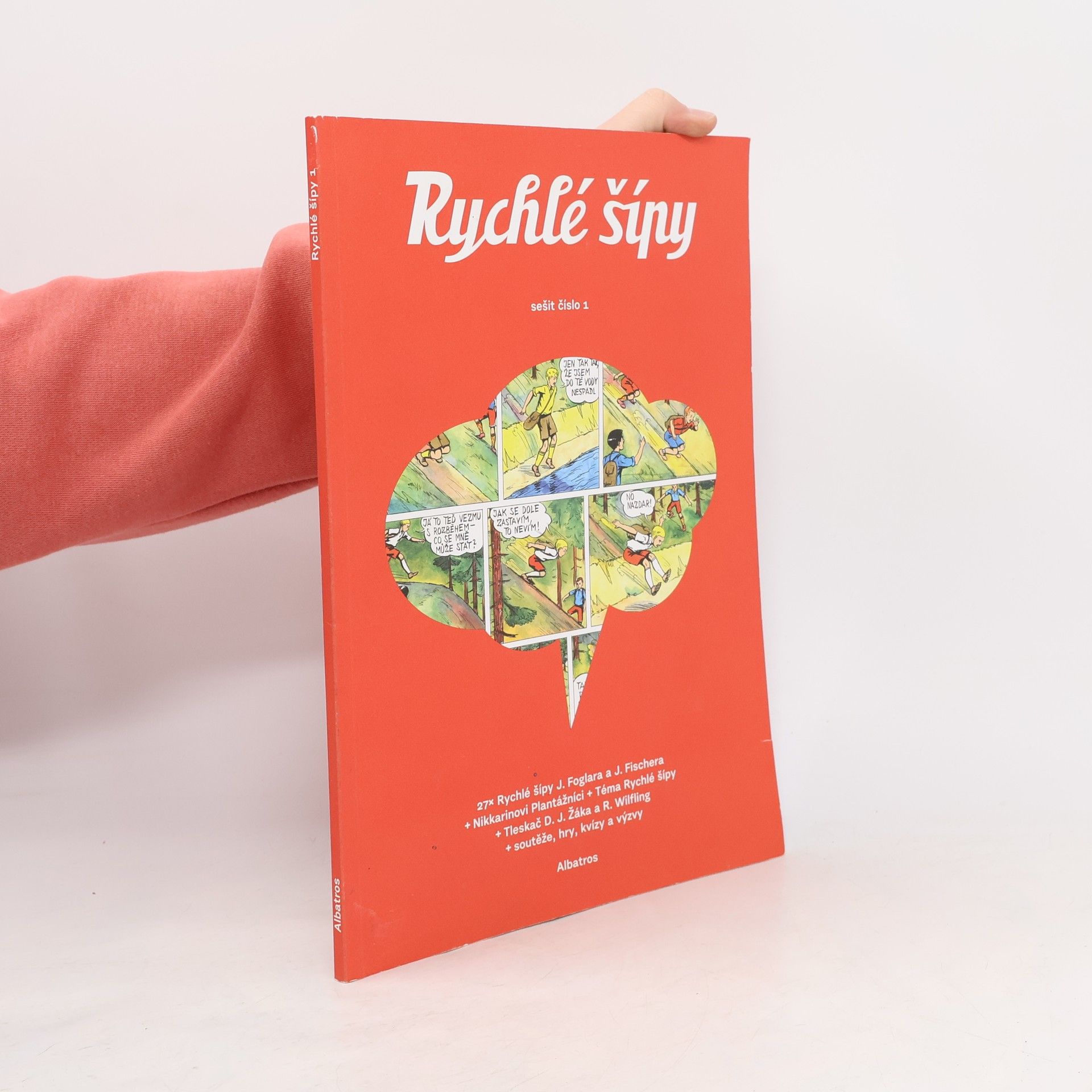 Jaroslav Foglar Rychlé šípy. Sešit číslo 1
