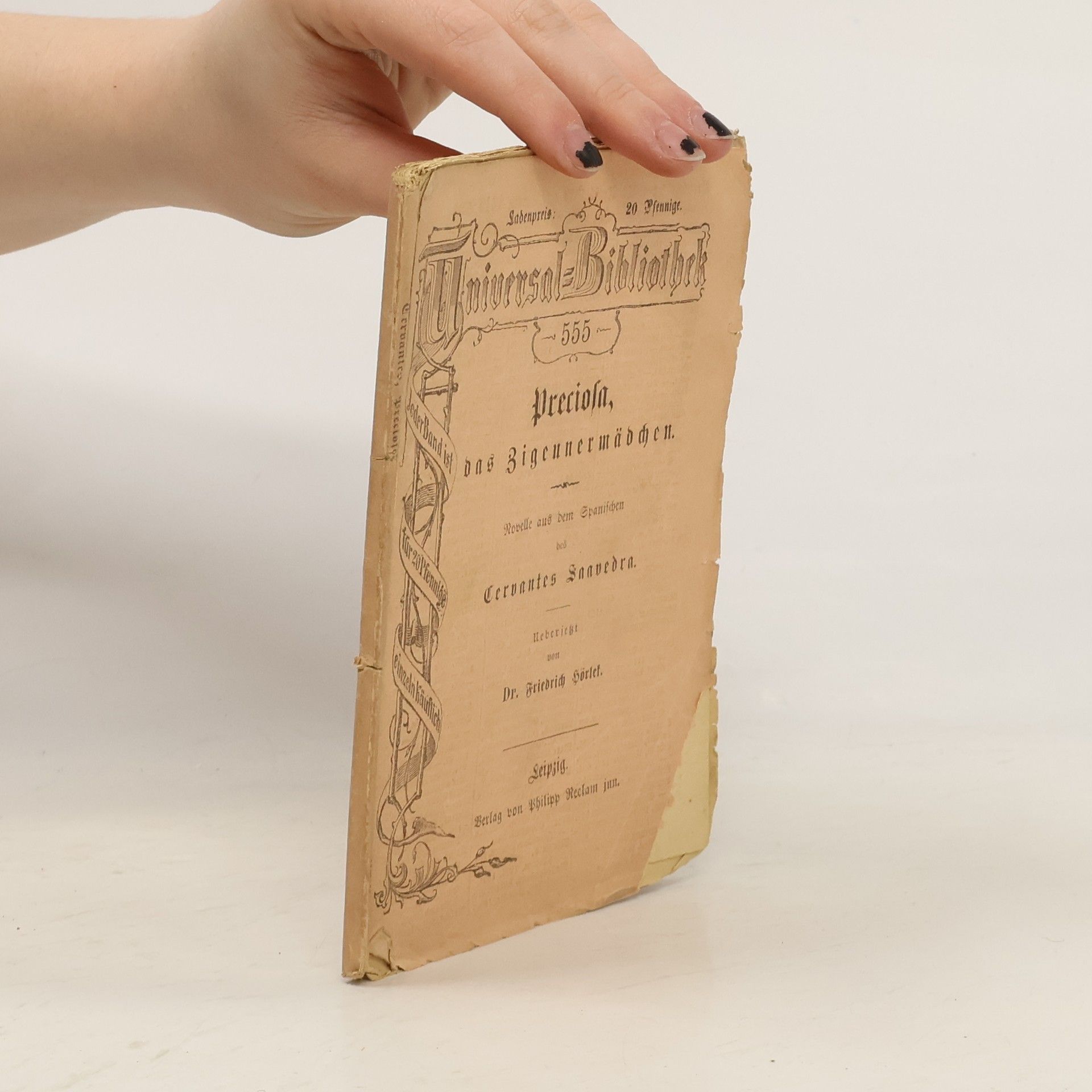 Miguel Cervantes de Saavedra Preciosa, das Zigeunermädchen