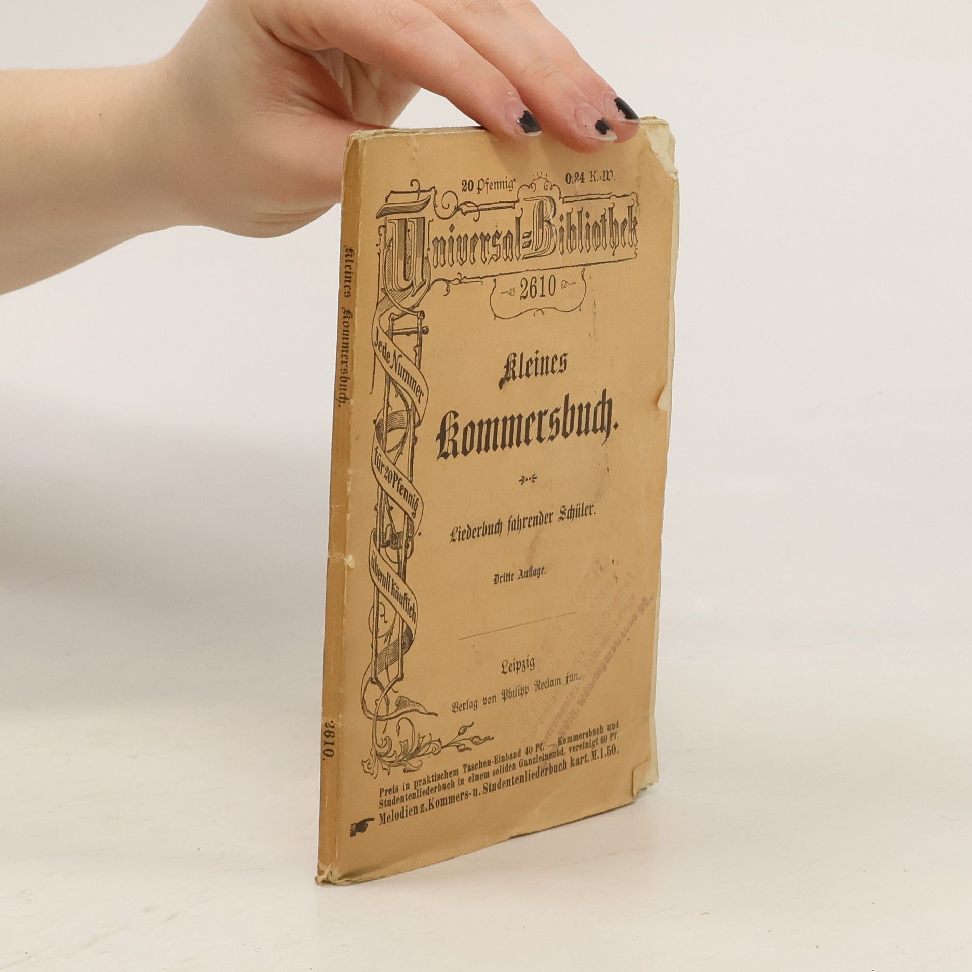 Autorenkollektiv Kleines Kommersbuch