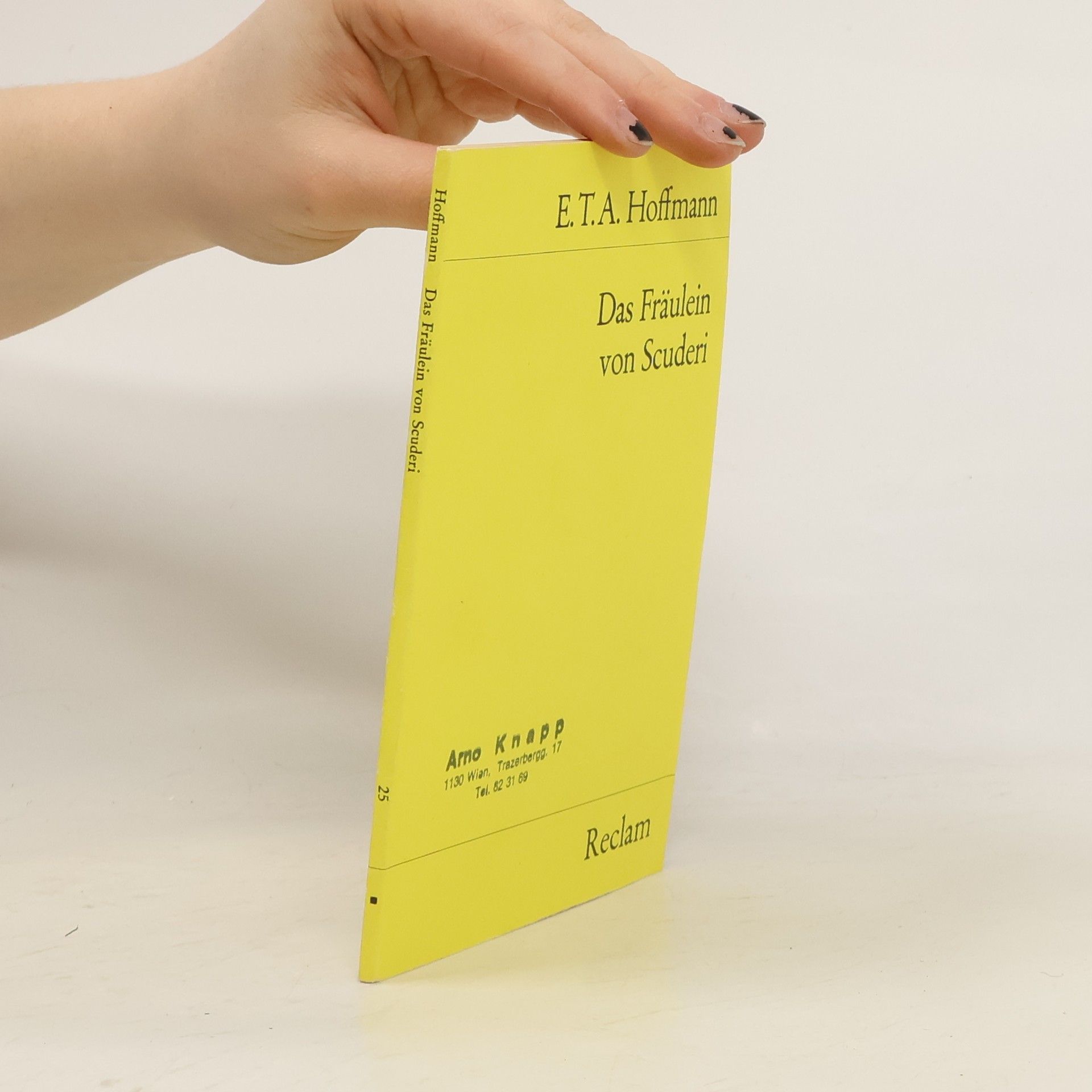 Das Fräulein von Scuderi