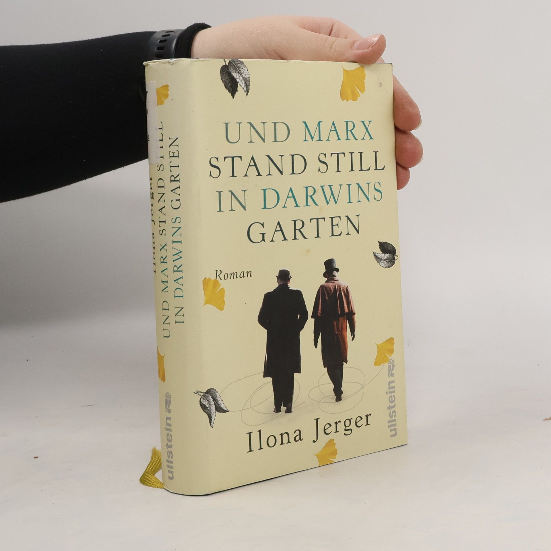 Ilona Jerger Und Marx stand still in Darwins Garte