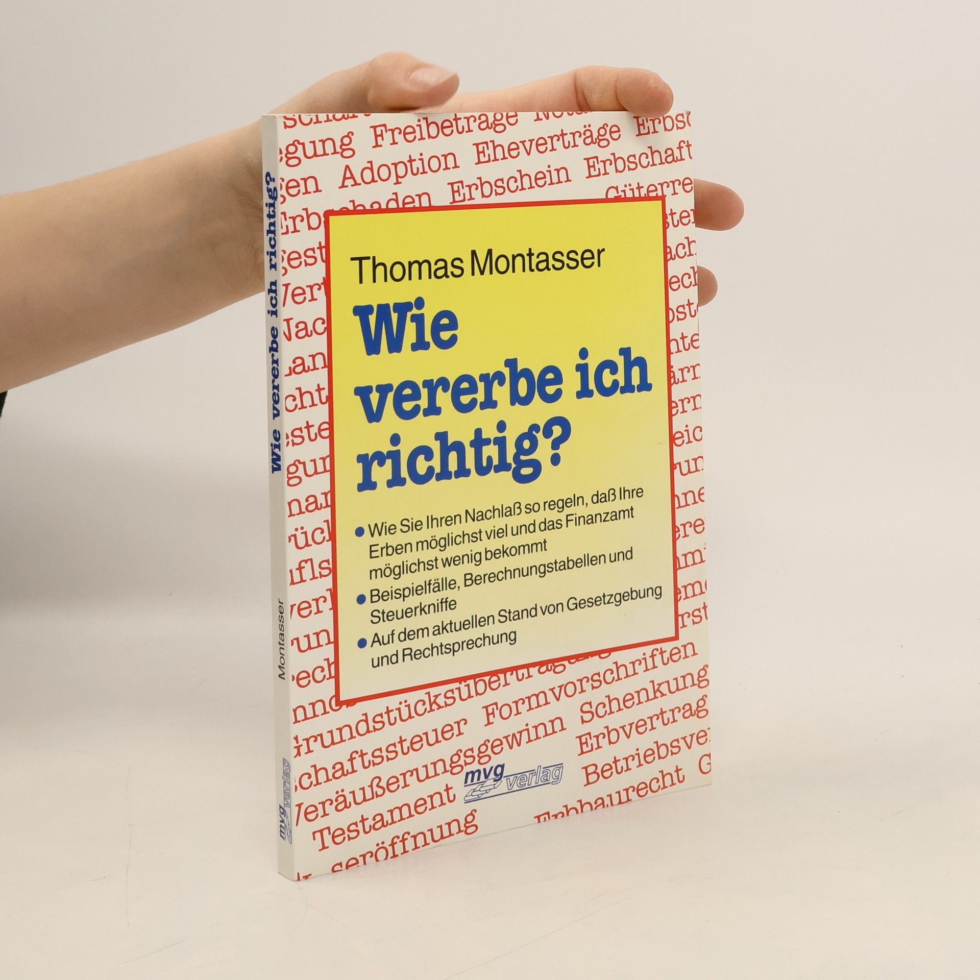 Thomas Montasser Wie vererbe ich richtig?