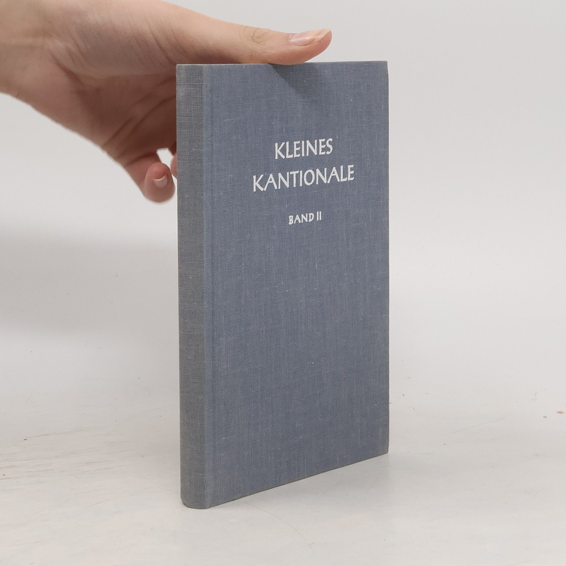 Kolektív autorov Kleines Kantionale. Band II.