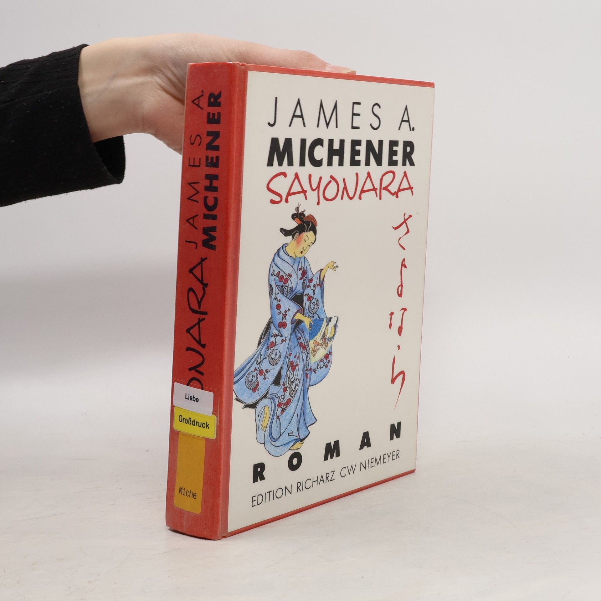 James A. Michener Sayonara. Roman - Großdruck