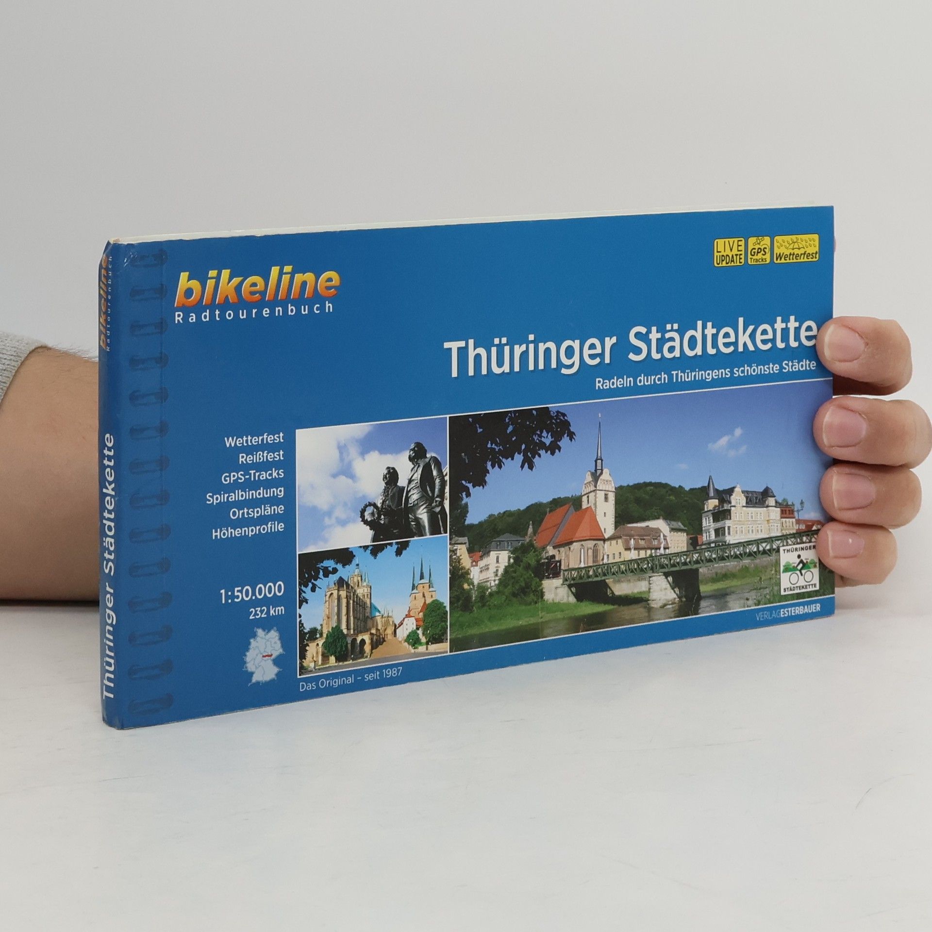 Autorenkollektiv Bikeline: Thüringer Städtekette