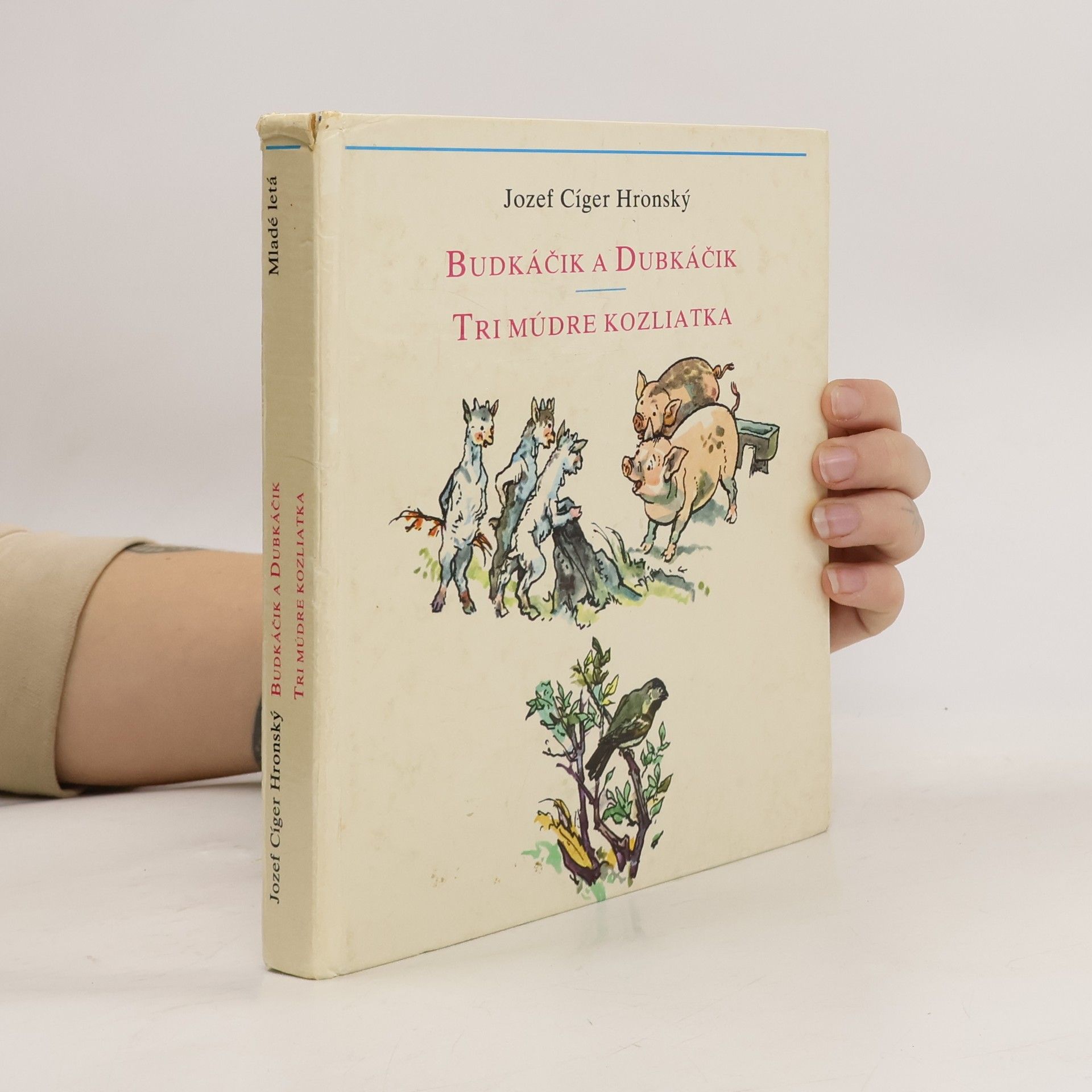 Jozef Cíger-Hronský Budkáčik a Dubkáčik. Tri múdre kozliatka