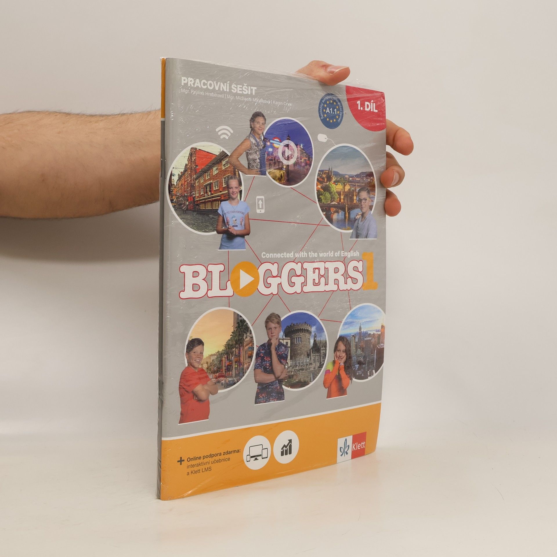 KLETT Bloggers 1 – 2dílný pracovní sešit s kódem k interaktivní verzi