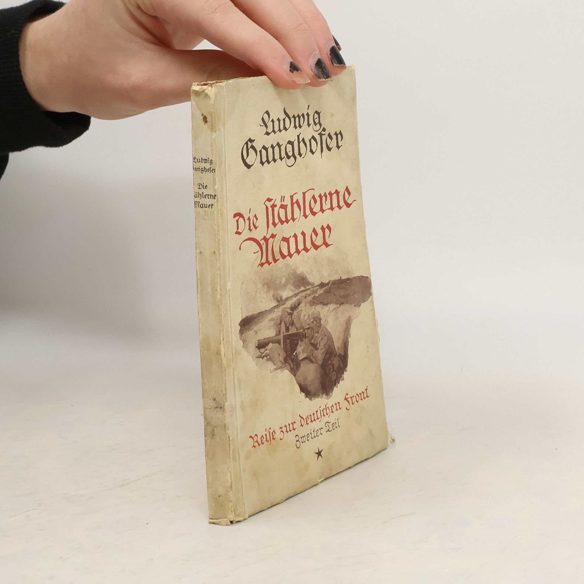 Ludwig Ganghofer Die stählerne Mauer 2. Reise zur deutschen Front