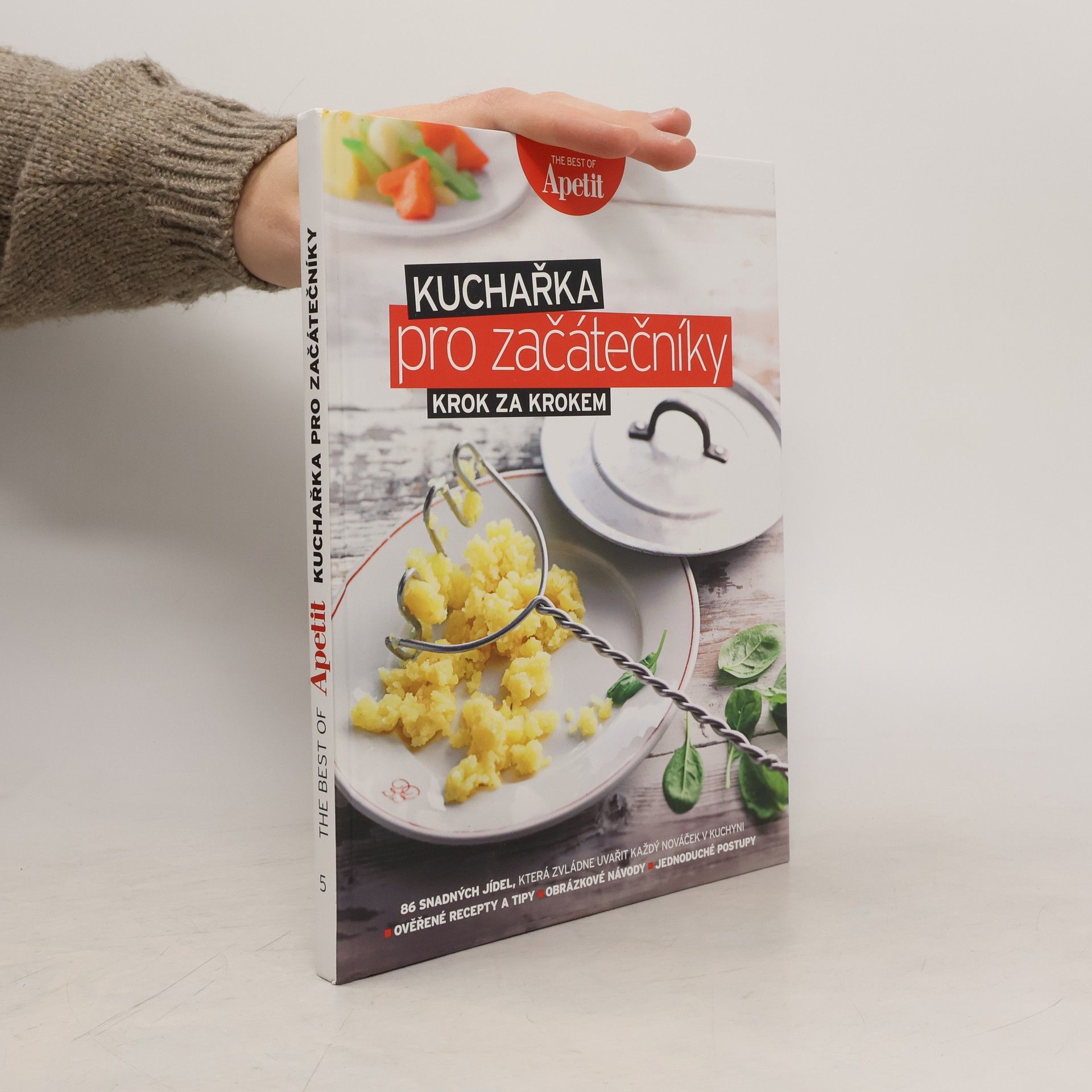 AA.VV. Kuchařka pro začátečníky krok za krokem
