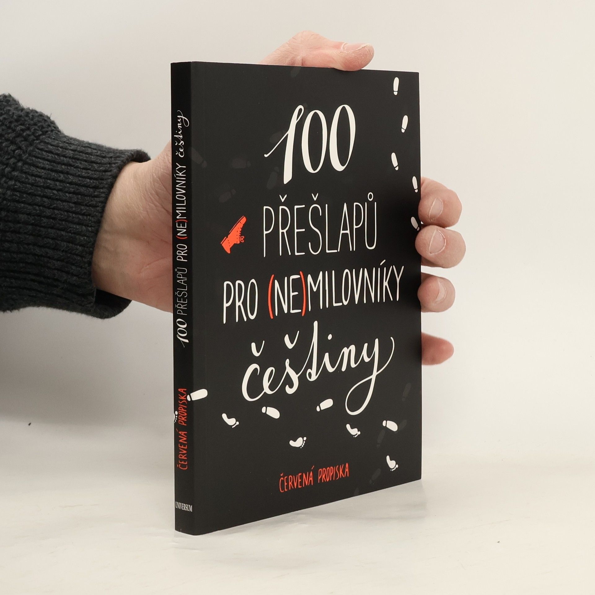 Červená propiska 100 přešlapů pro (ne)milovníky češtiny