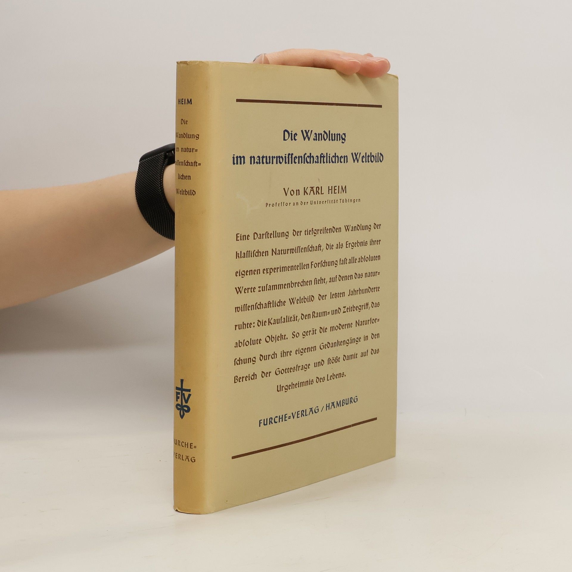 Die Wandlung im naturwissenschaftlichen Weltbild