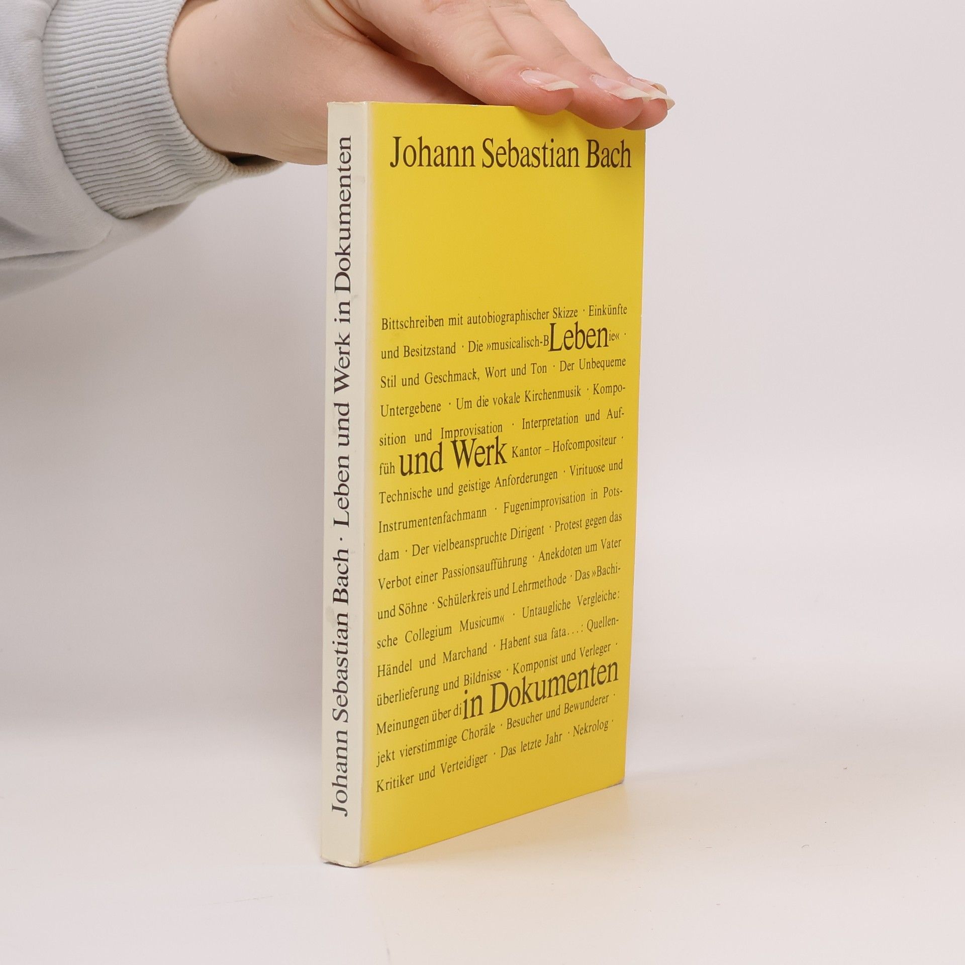 Hans Joachim Schulze Johann Sebastian Bach