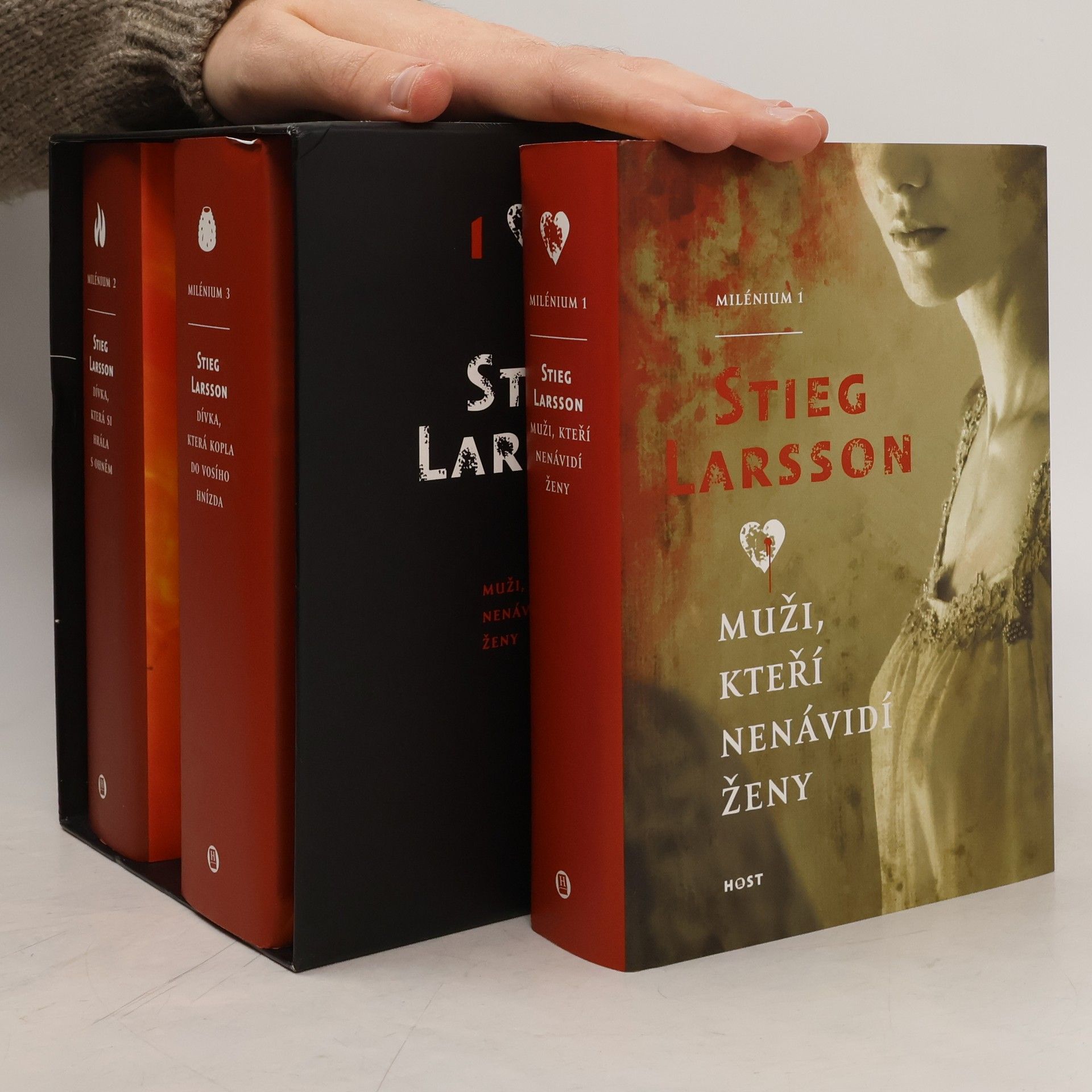 Stieg Larsson Milénium 1-3
