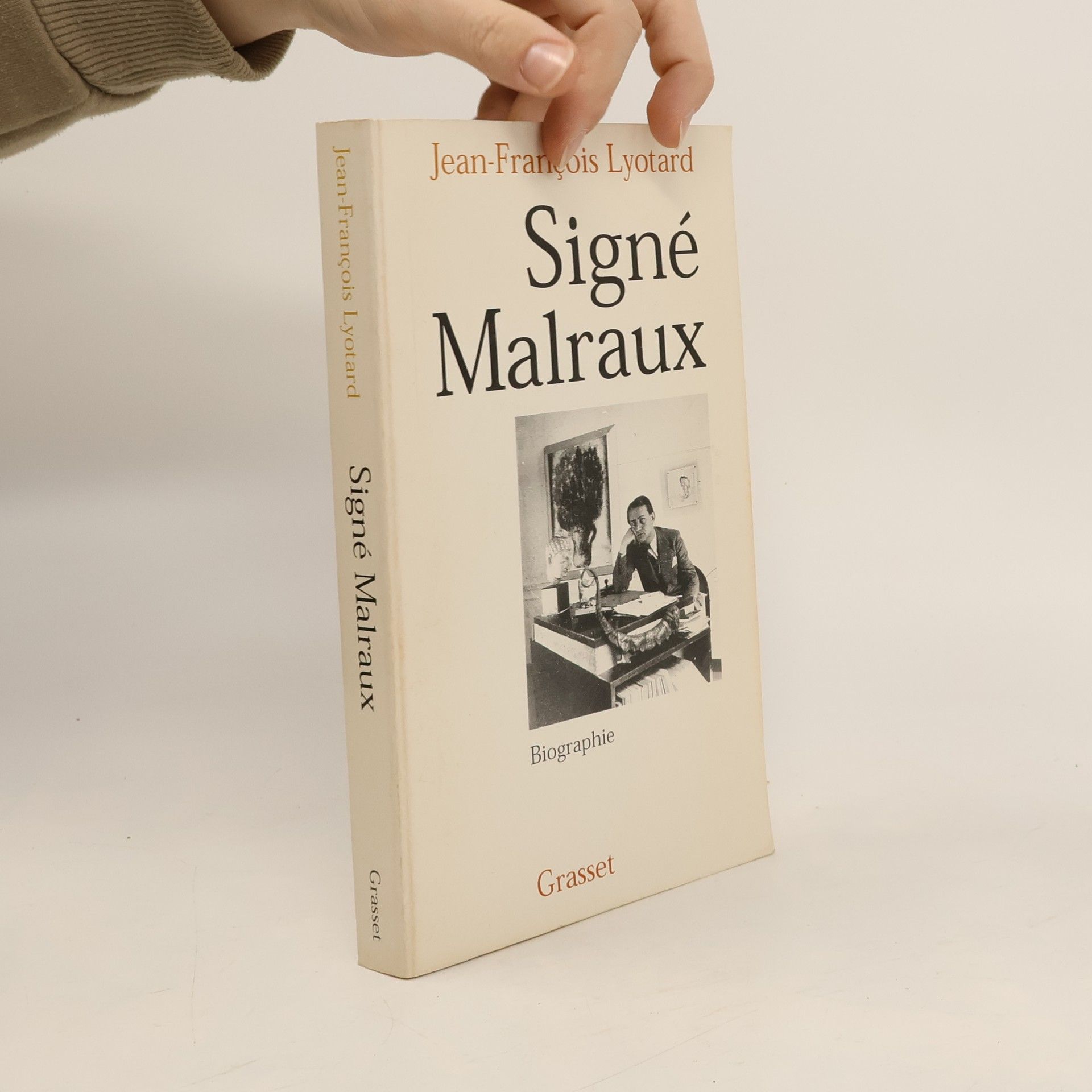 Jean Francois Lyotard Signé Malraux