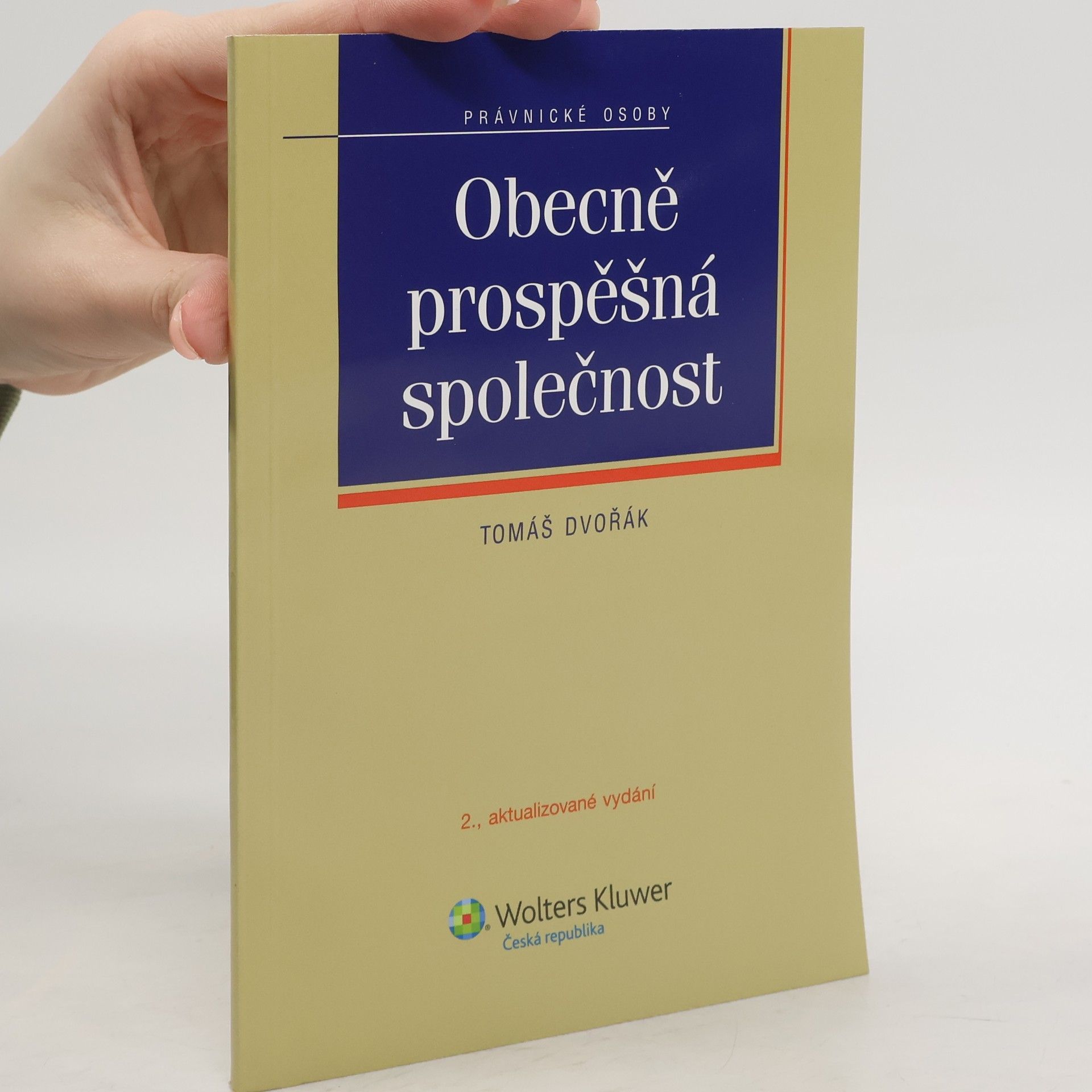 Tomáš Dvořák Právnické osoby: Obecně prospěšná společnost