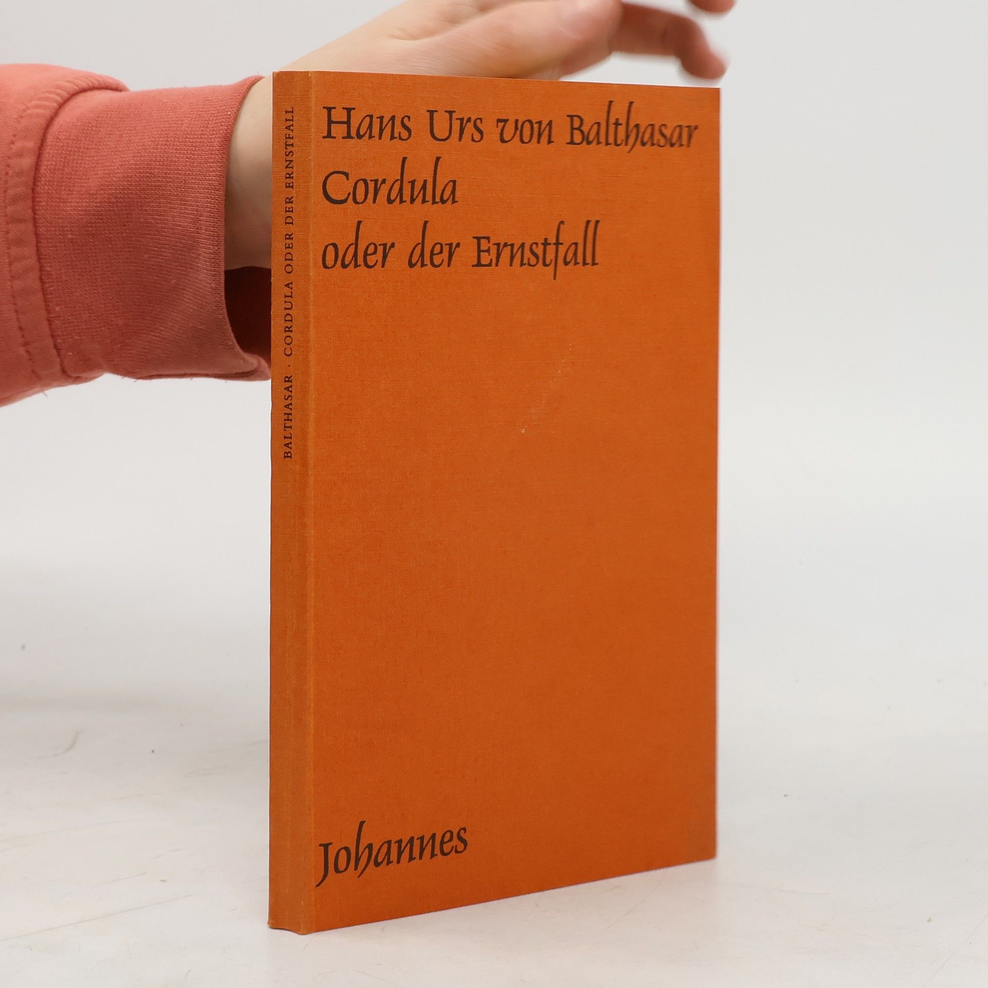 Hans Urs von Balthasar Cordula oder der Ernstfall