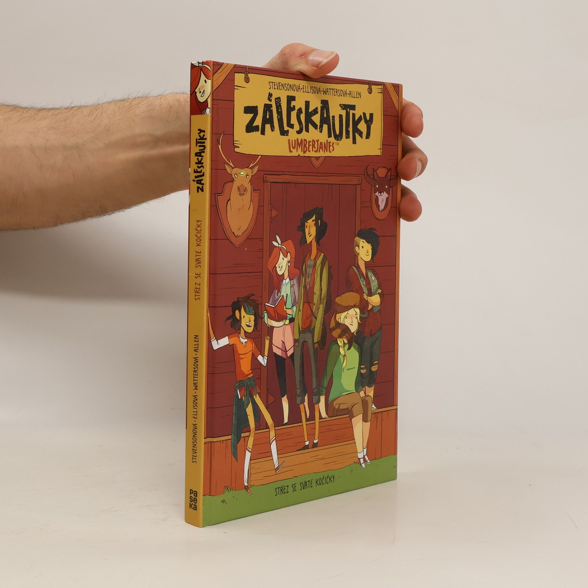 ND Stevenson Záleskautky = Lumberjanes. Střež se svaté kočičky