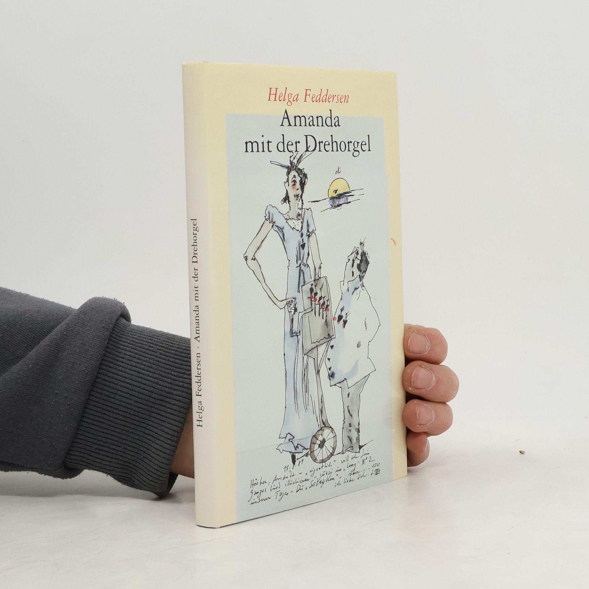 Amanda mit der Drehorgel