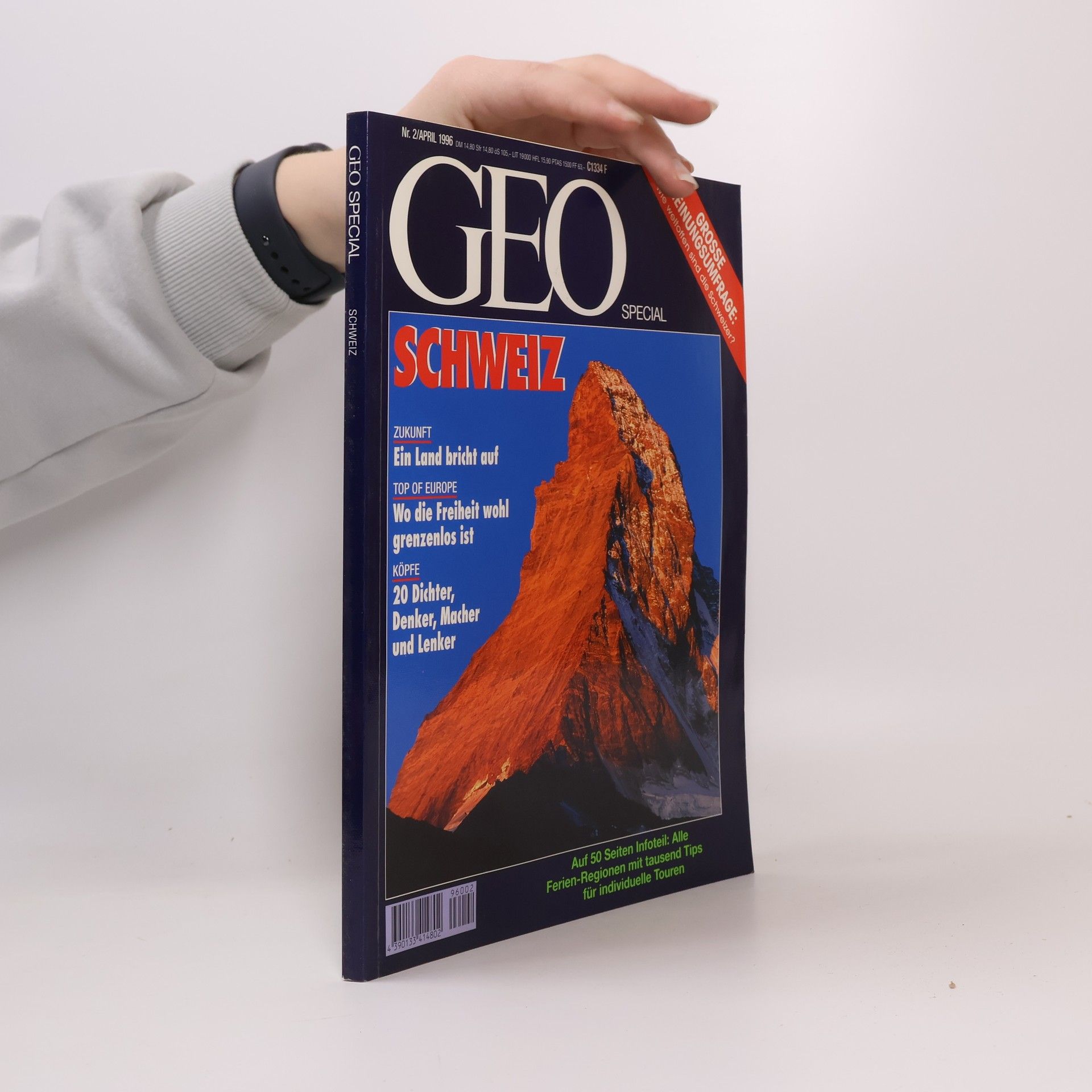 Geo Special: Schweiz, Nr. 2/April 1996