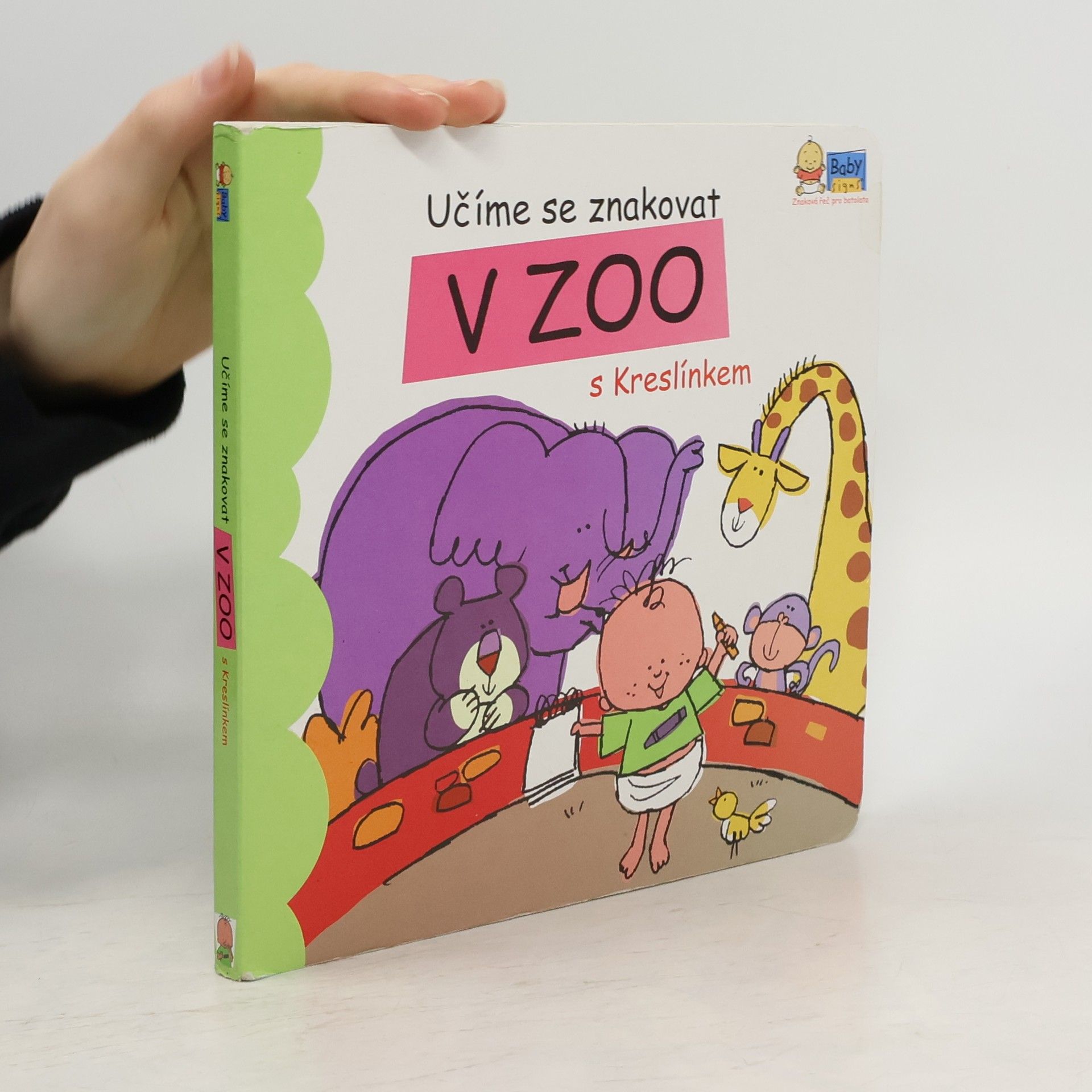 Kolektiv autorů Učíme se znakovat v ZOO s Kreslínkem