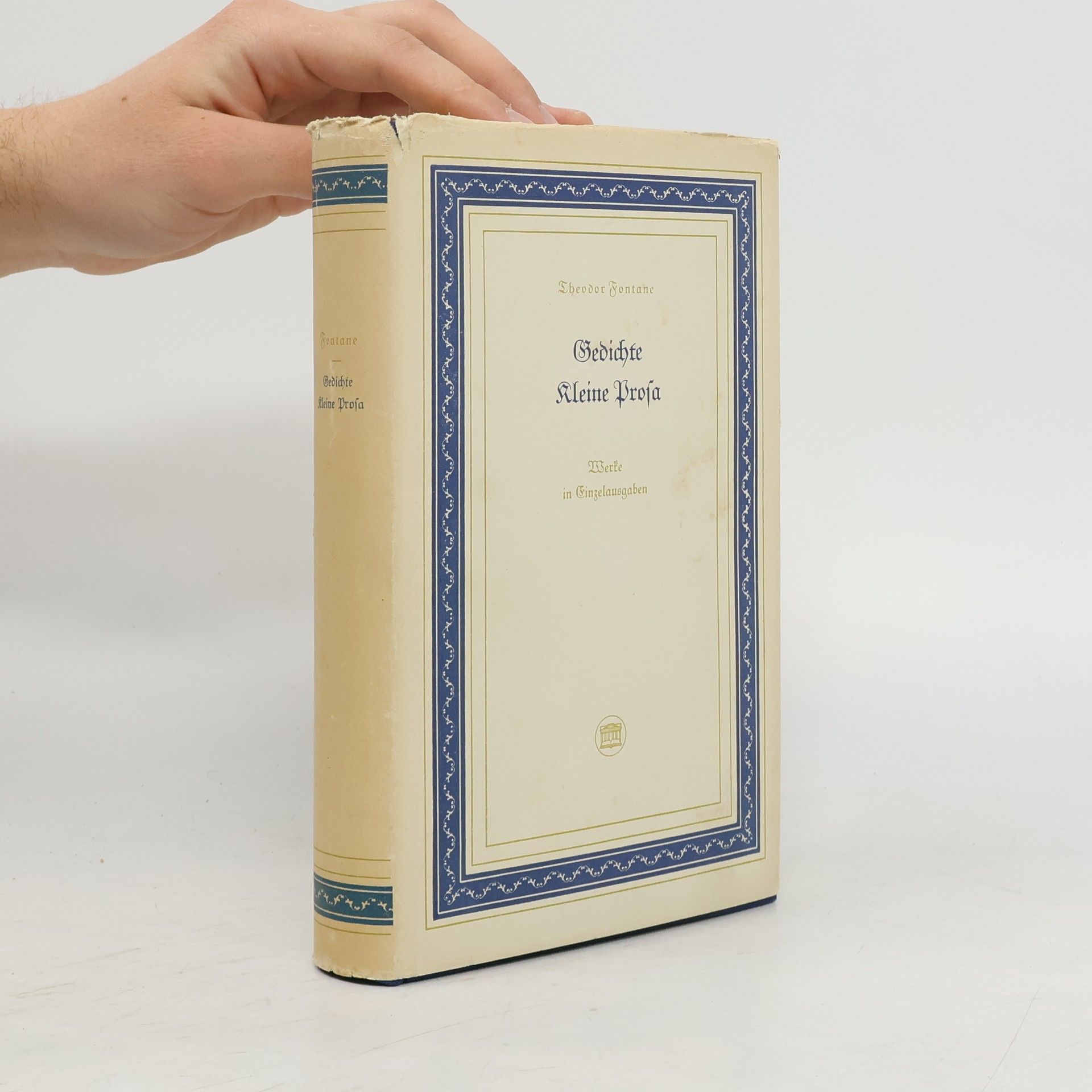 Theodor Fontane Gedichte. Kleine Prosa