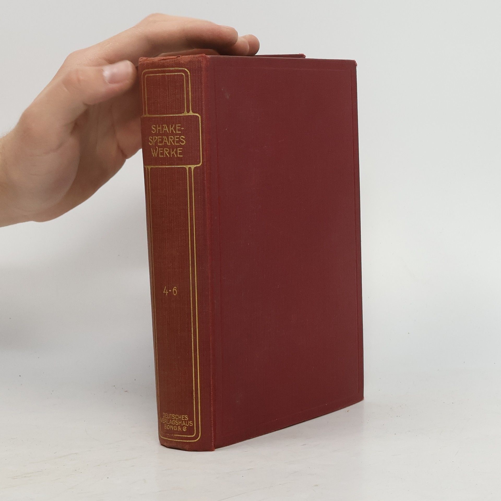 William Shakespeare Shakespeares Werke 4-6