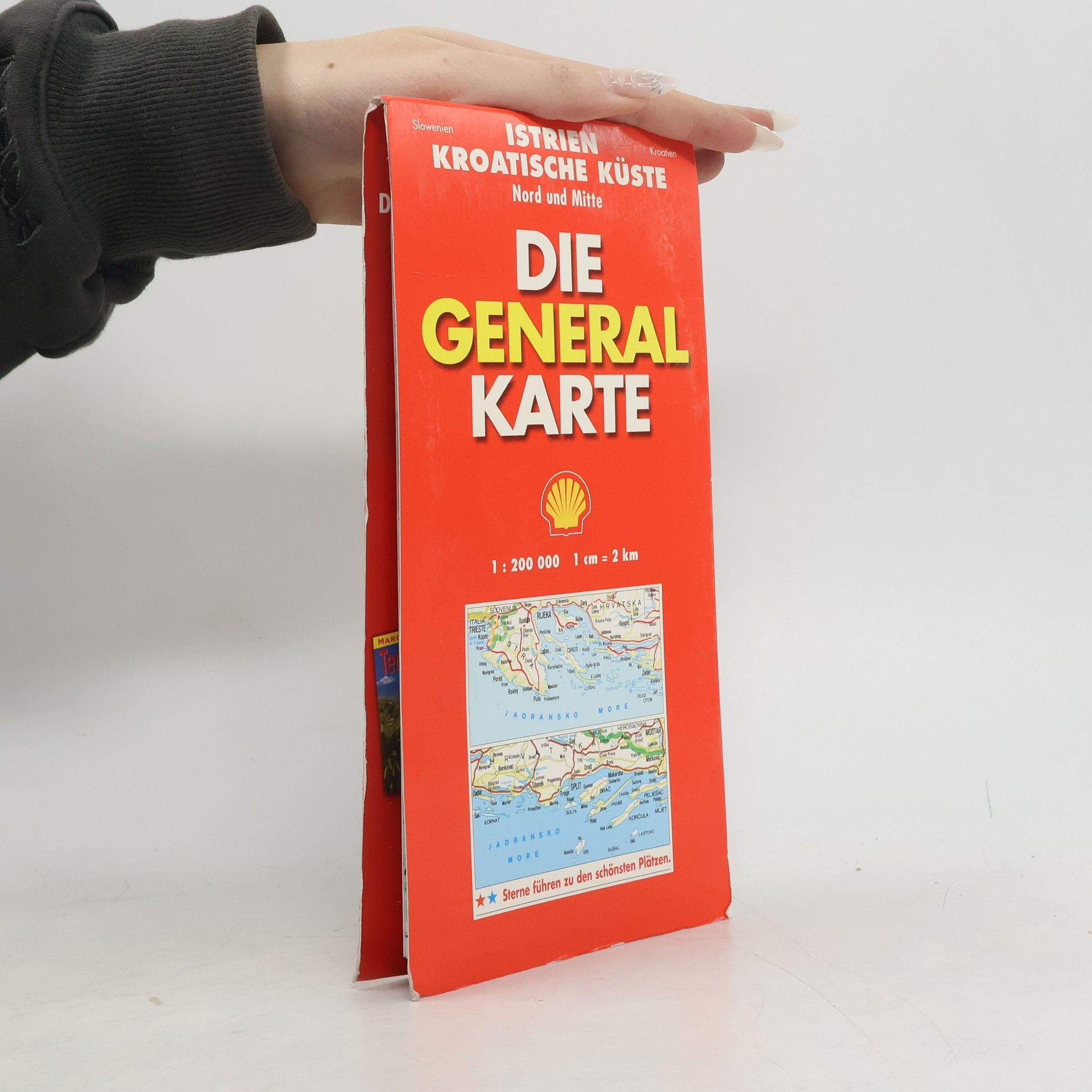 Autorenkollektiv Die Generalkarte Istrien/Kroatische Küste Nord und Mitte 1:200 000