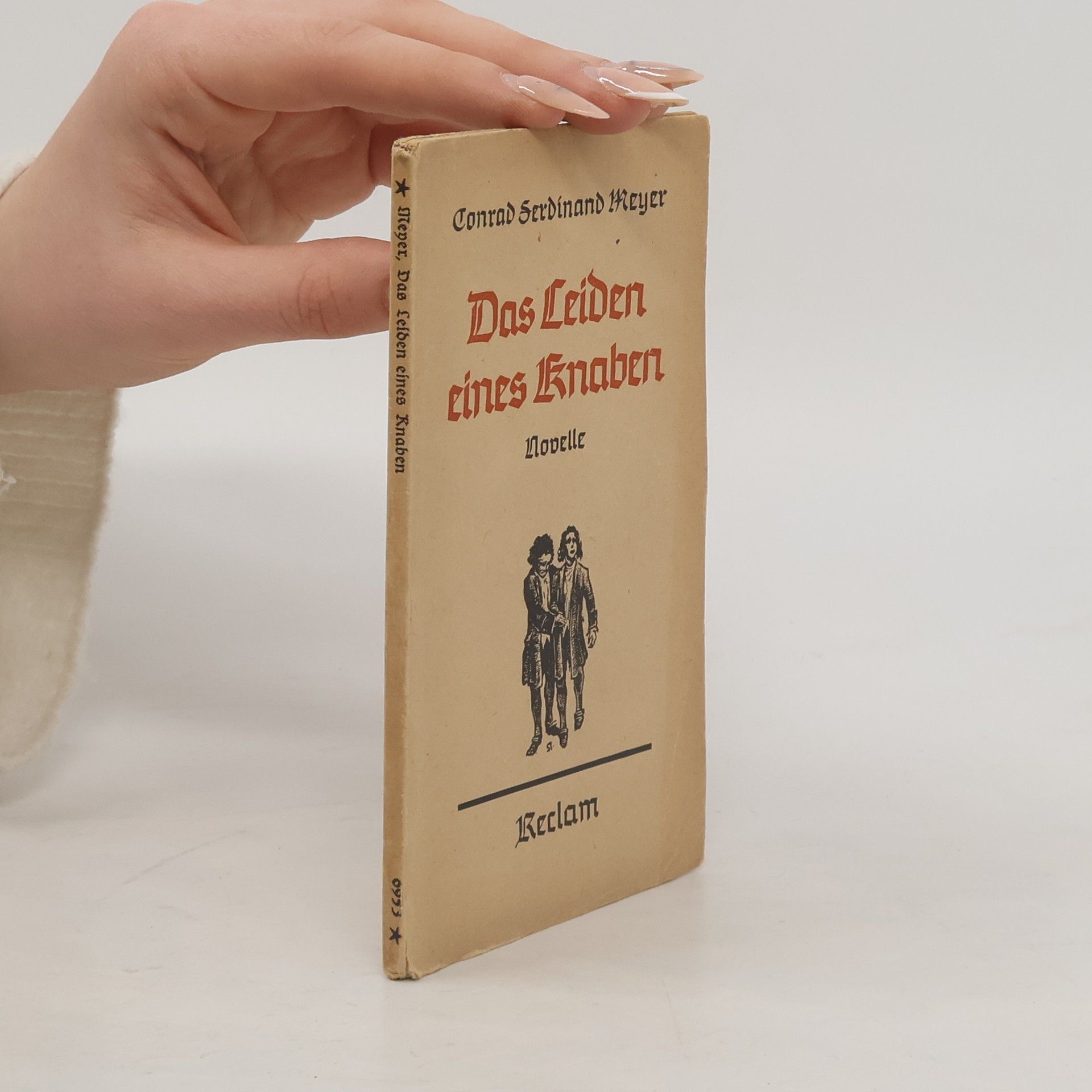 Conrad Ferdinand Meyer Das Leiden eines Knaben