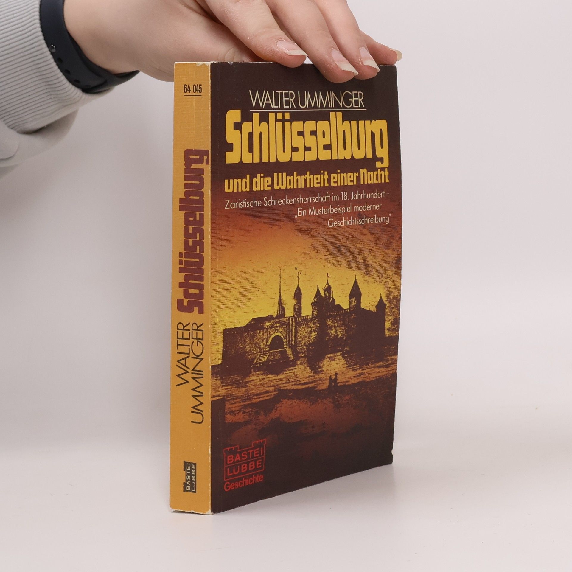 Walter Umminger Schlüsselburg und die Wahrheit einer Nacht