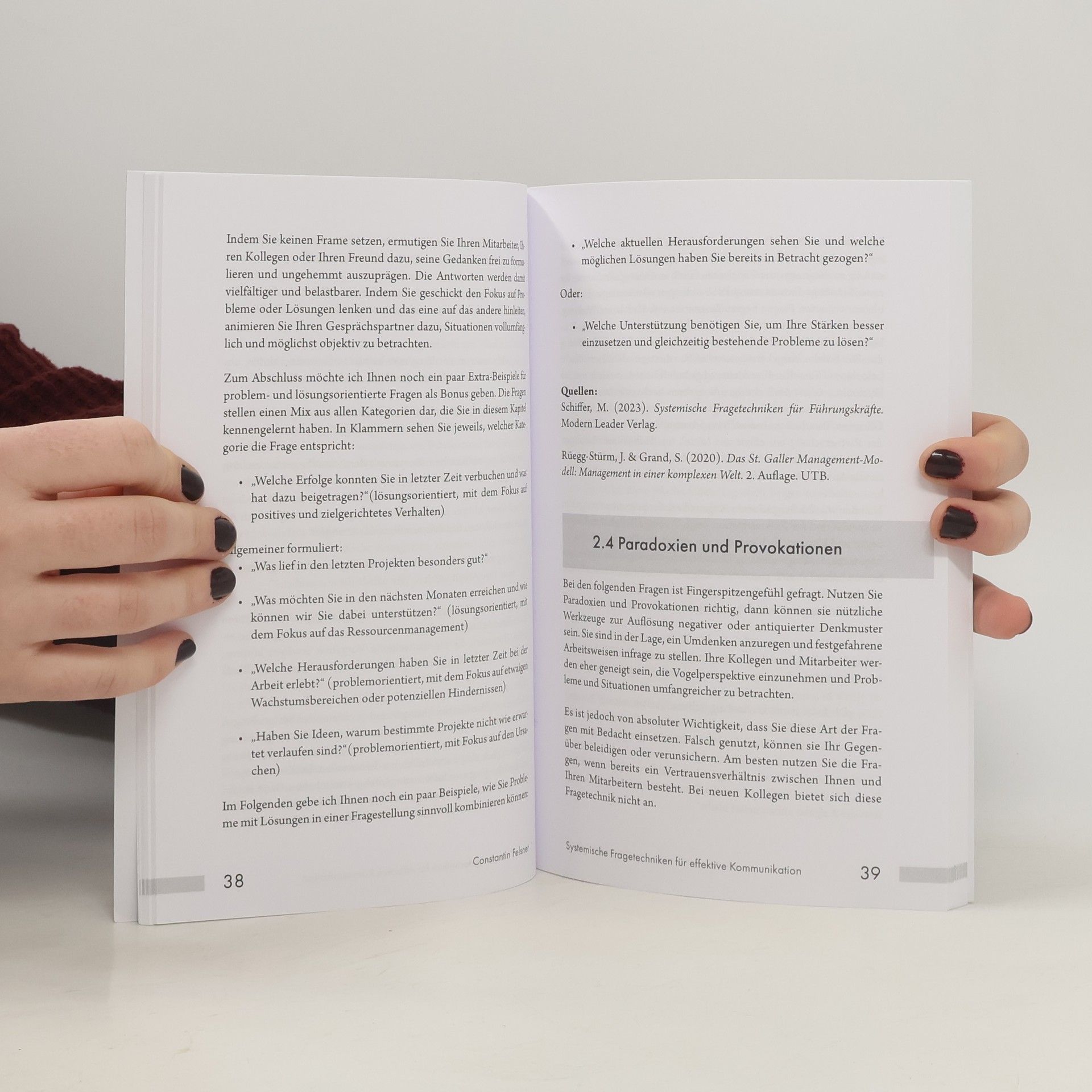 Constantin Felsner Systematische Fragetechniken für effektive Kommunikation