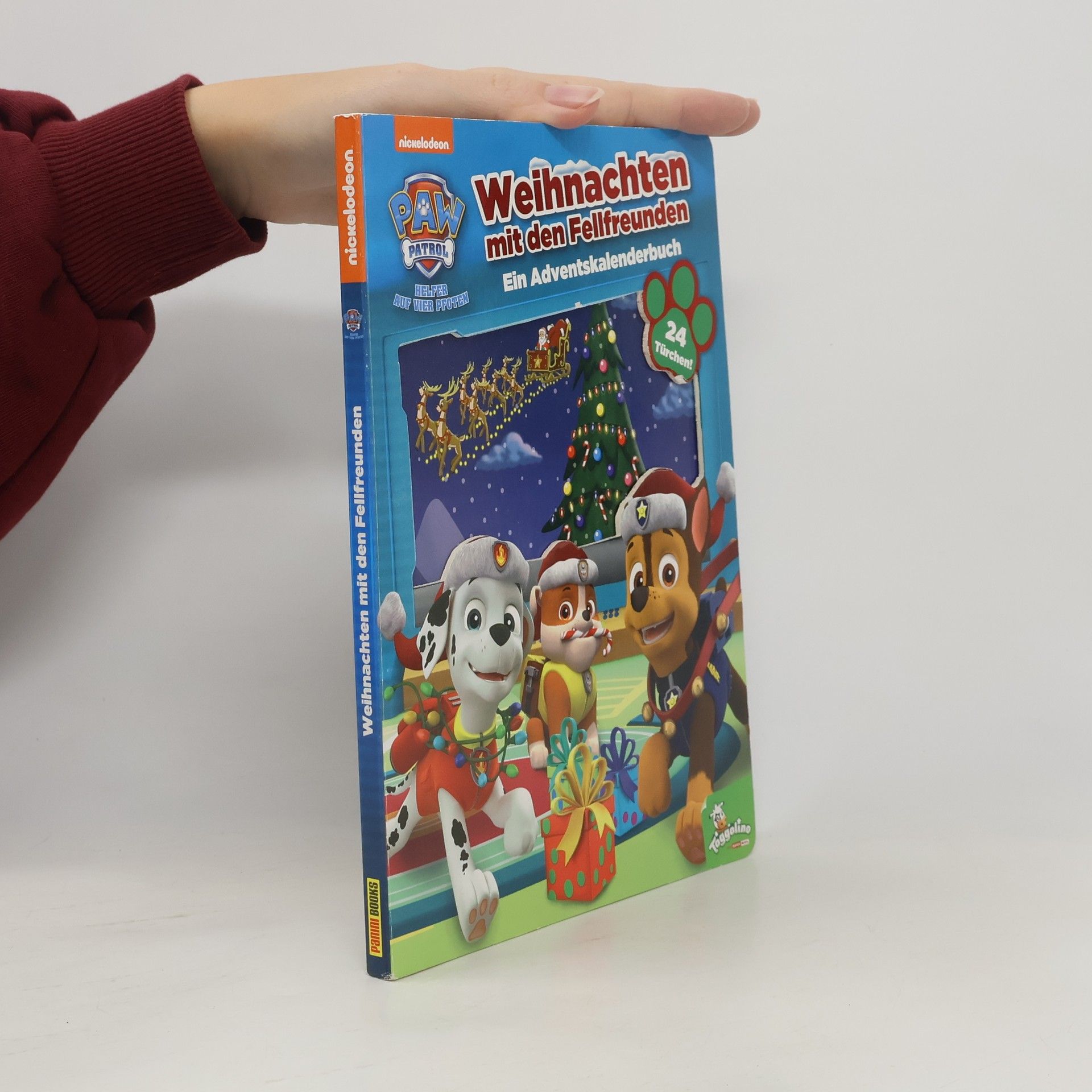 Jason Fruchter PAW Patrol: Weihnachten mit den Fellfreunden - Ein Adventskalenderbuch