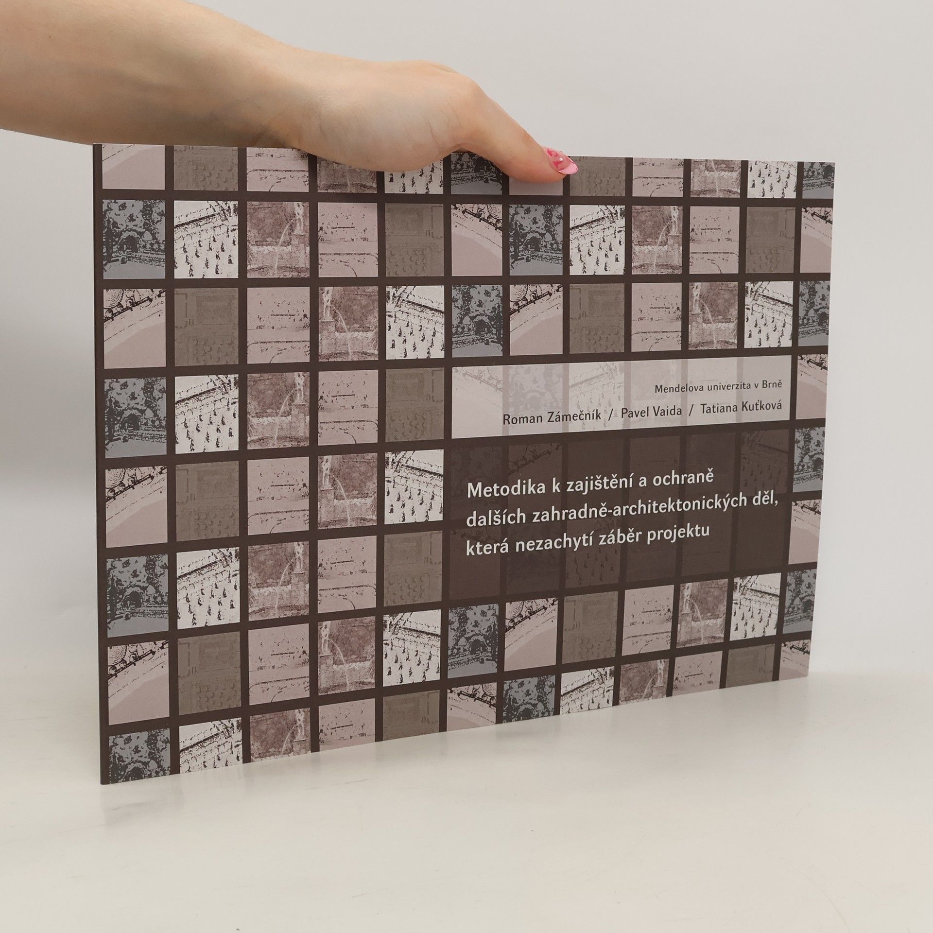 Metodika k zajištění a ochraně dalších zahradně-architektonických děl, která nezachytí záběr projektu