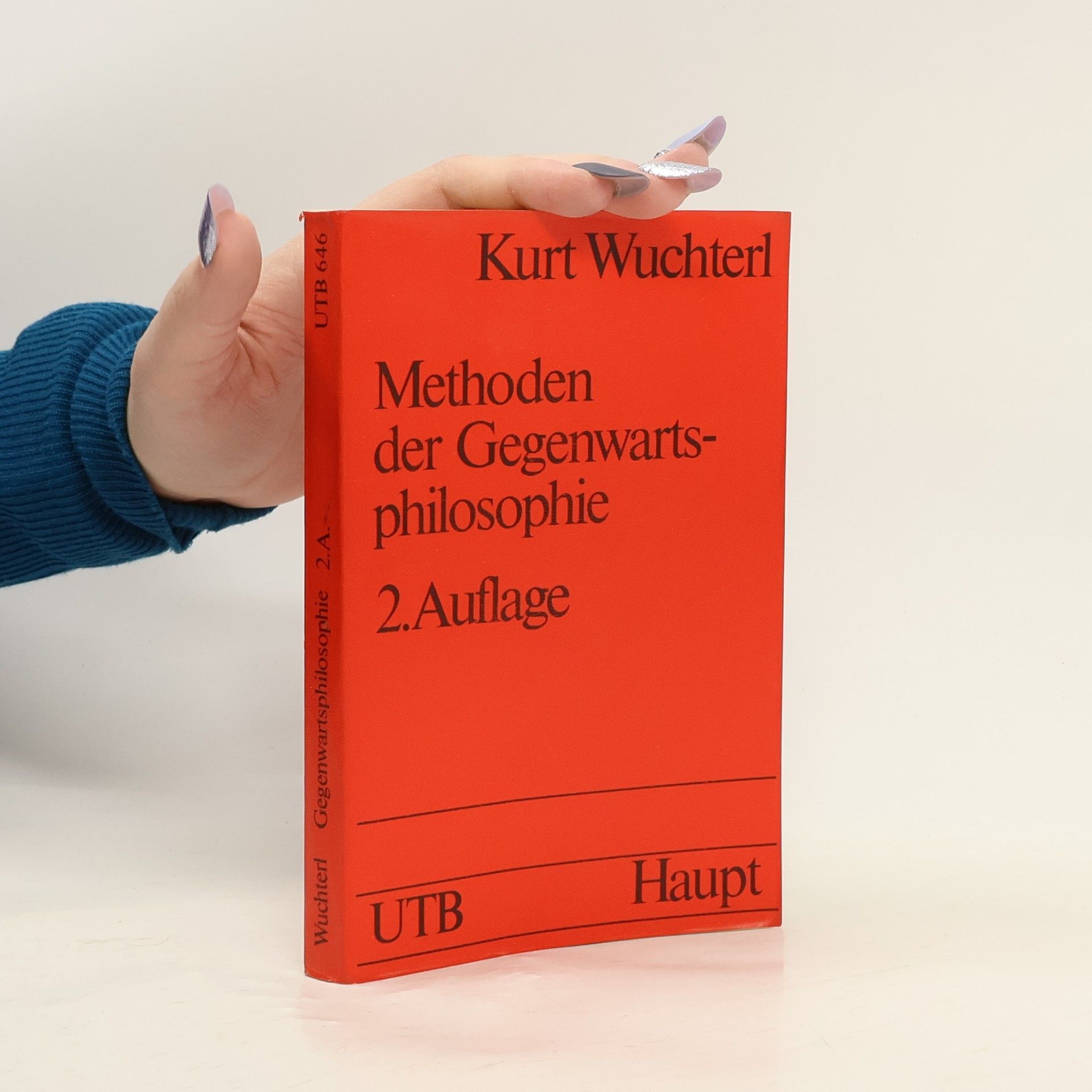 Kurt Wuchterl Methoden der Gegenwartsphilosophie - 2. Auflage