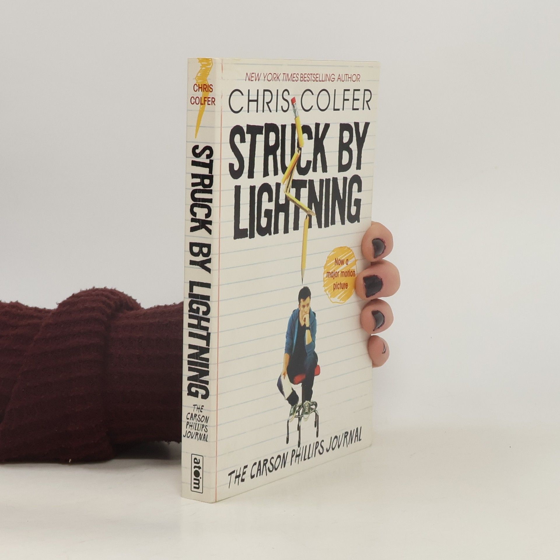 Chris Colfer Struck by lightning: The Carson Phillips journal